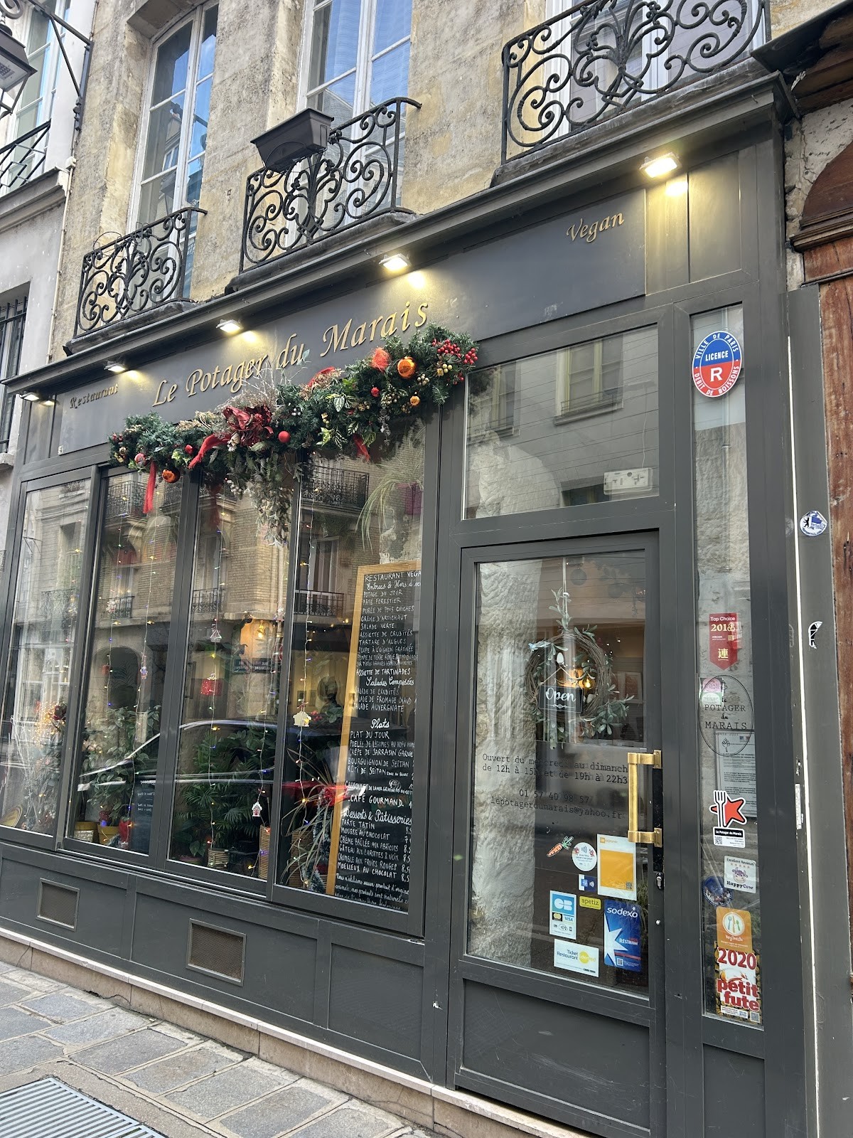 Le Potager du Marais: the place
