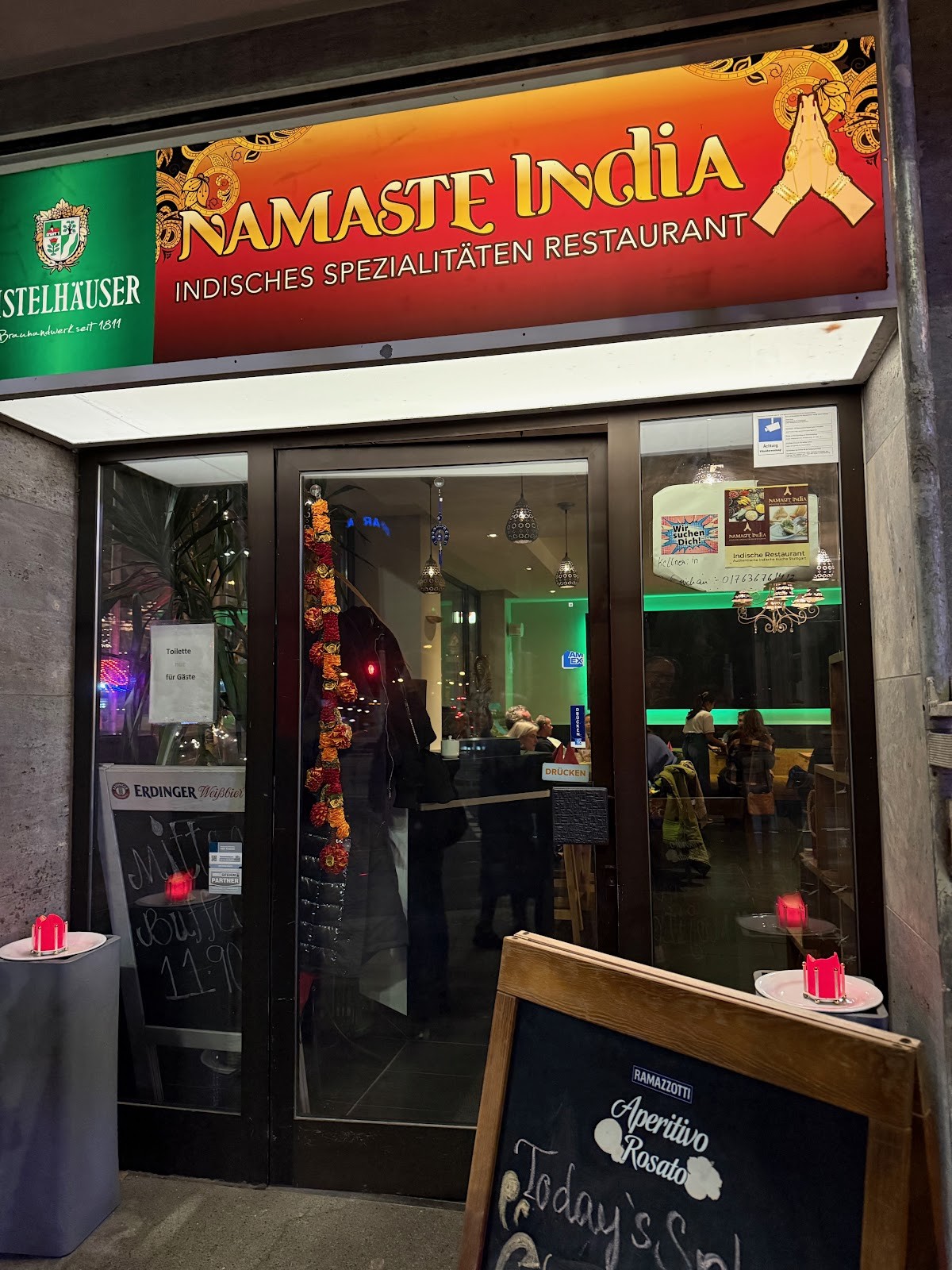 Namaste India am Berlinerplatz Liederhalle Stuttgart: the place