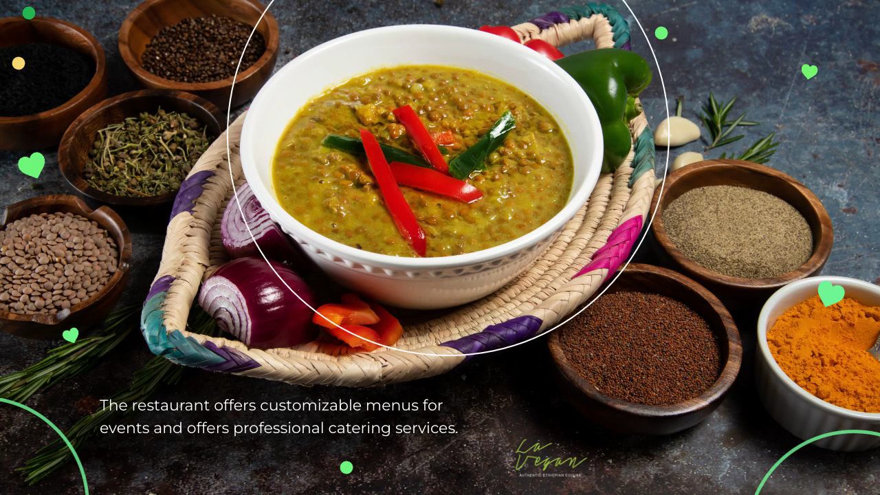 La Vegan Ethiopian & Eritrean Vegan Cuisine: food & drinks