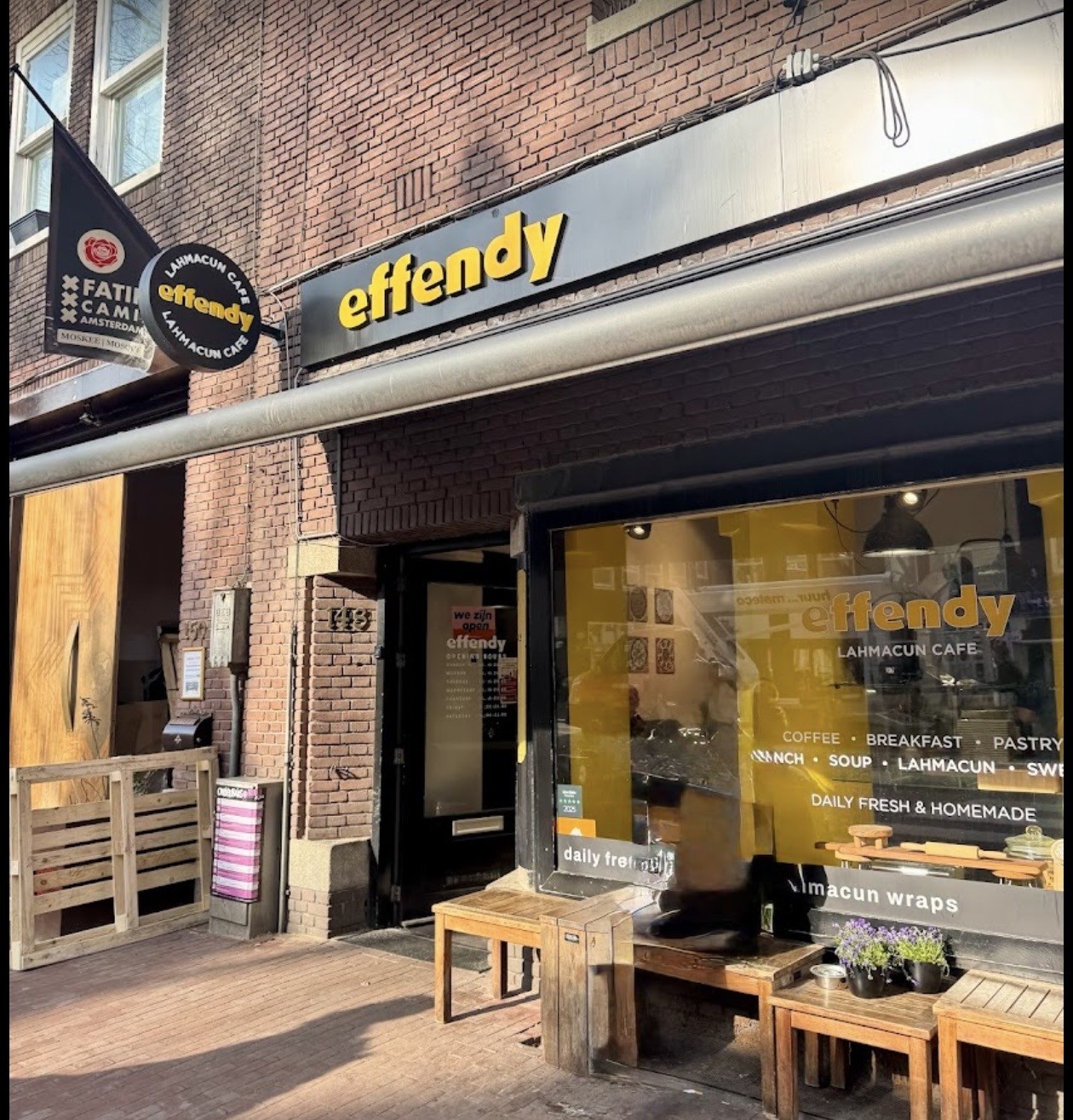 Effendy Lahmacun Cafe - Rozengracht: the place