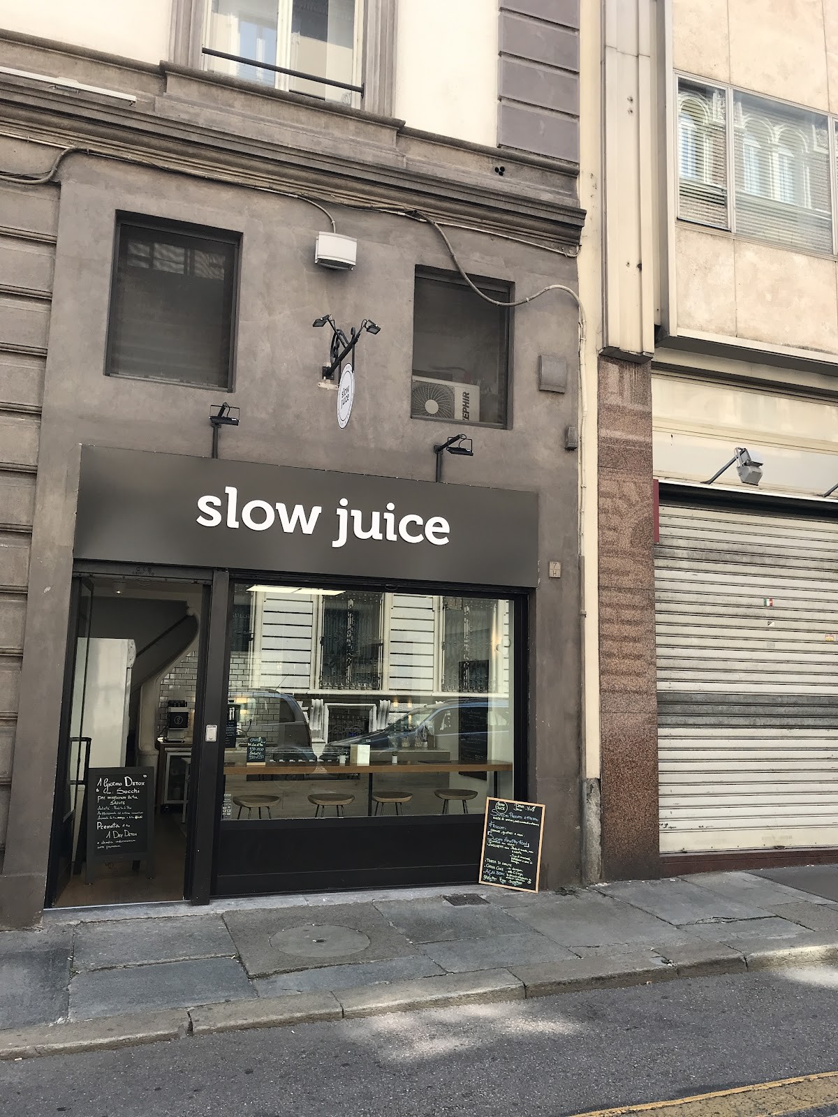 Slow Juice: the place