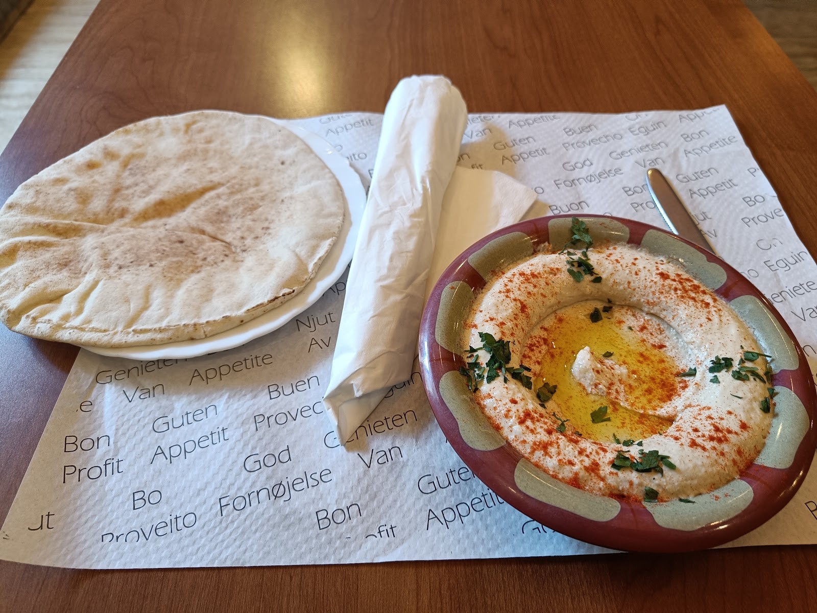 Restaurant Simbad: food & drinks