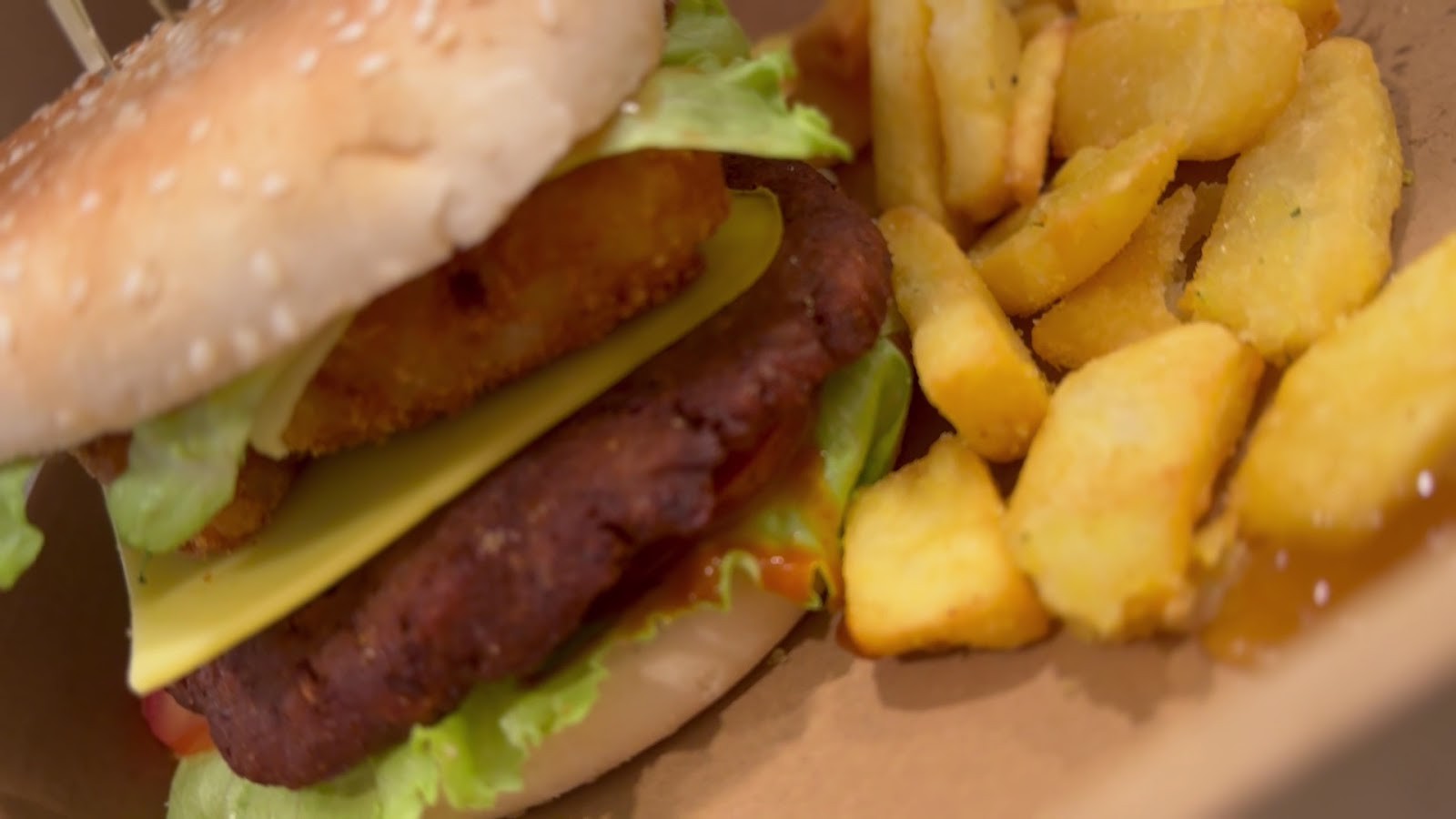 VK Burgers: food & drinks