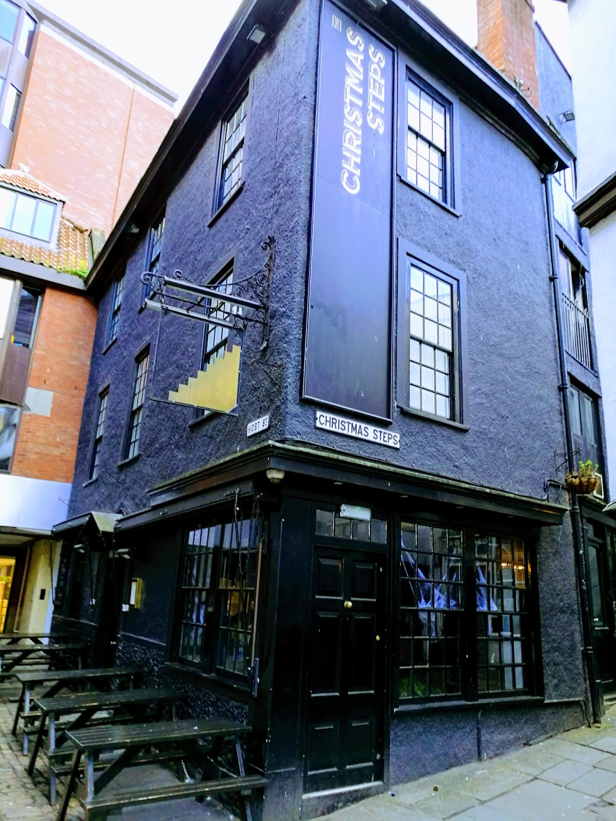 The Christmas Steps: the place