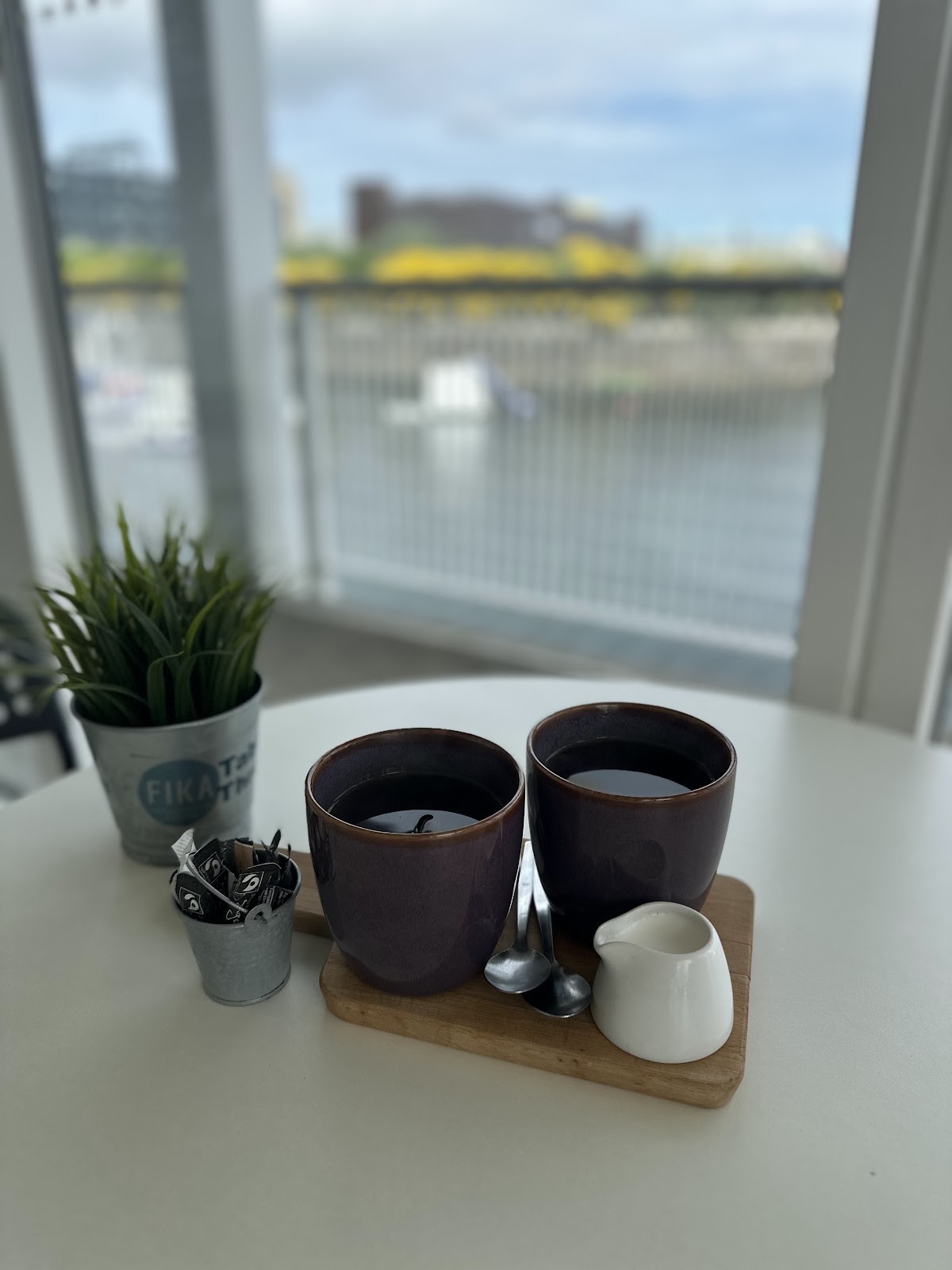 Fika Coffee Shop at The Waterfront: the place