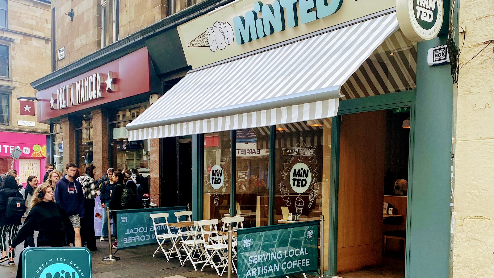 Minted Ice Cream: the place