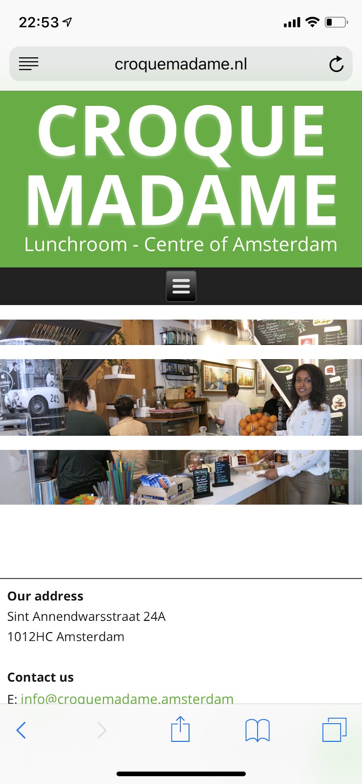 Croque Madame Gluten Free Food: the place