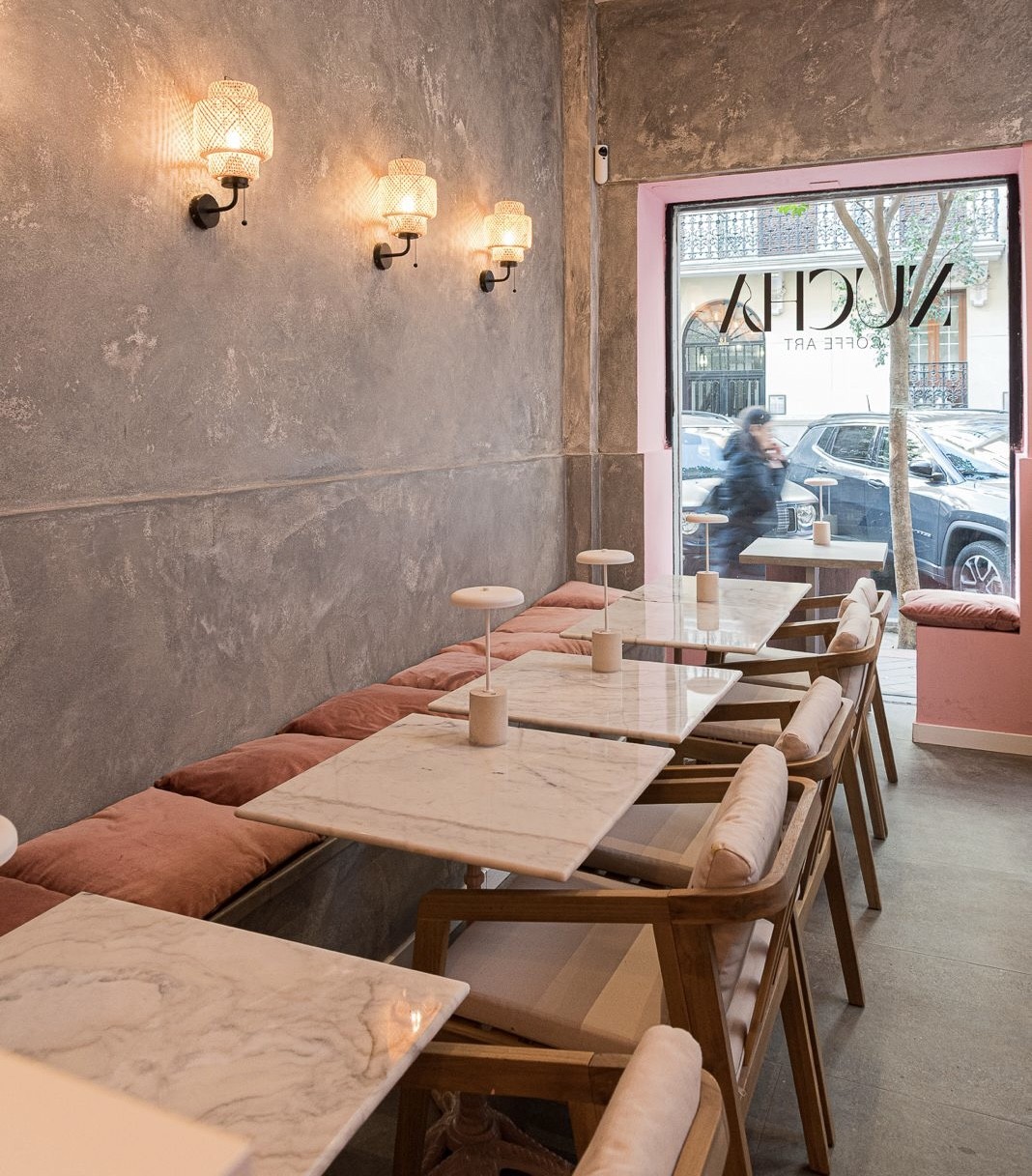 Nucha Coffee art: the place