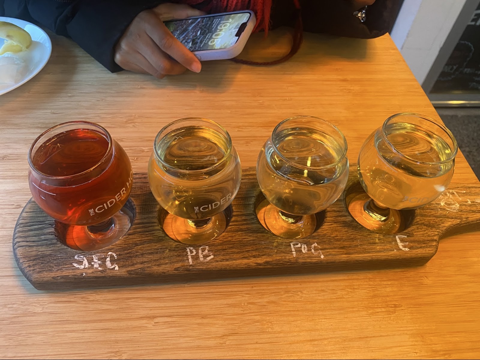 The Cider House: food & drinks