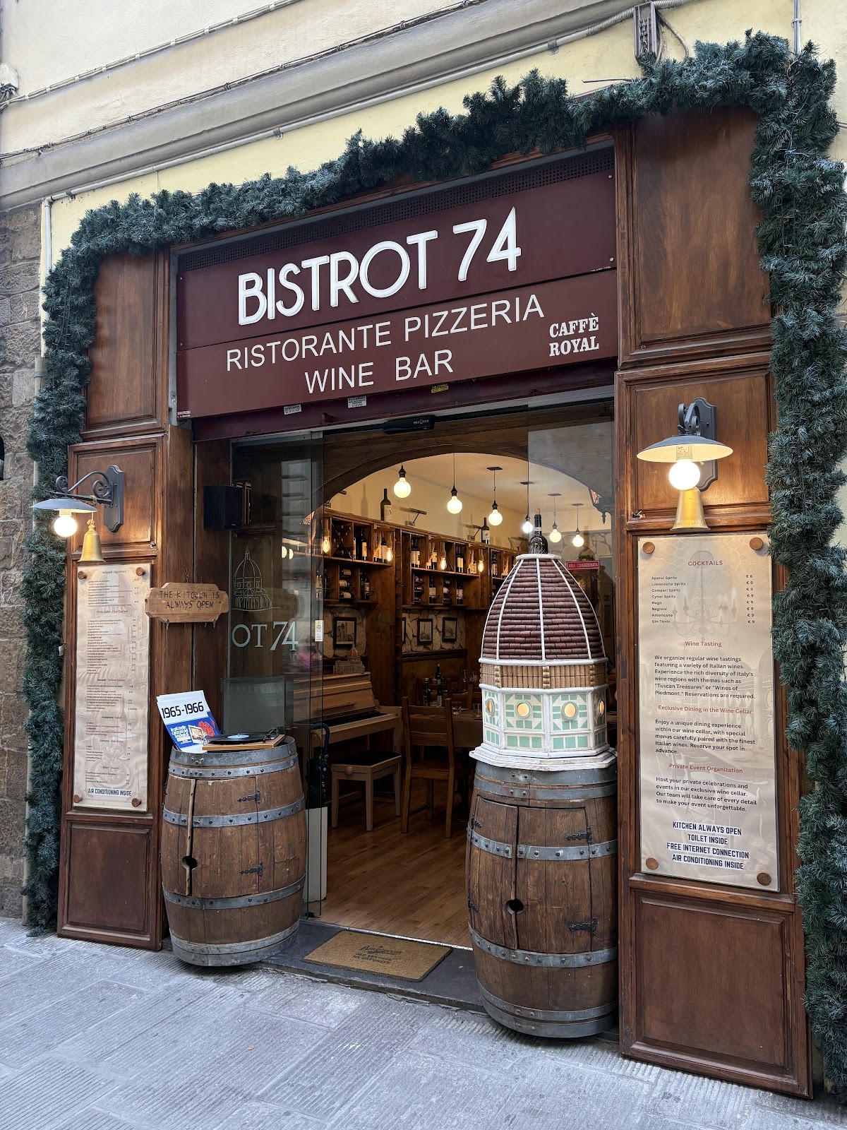 Bistrot 74: the place