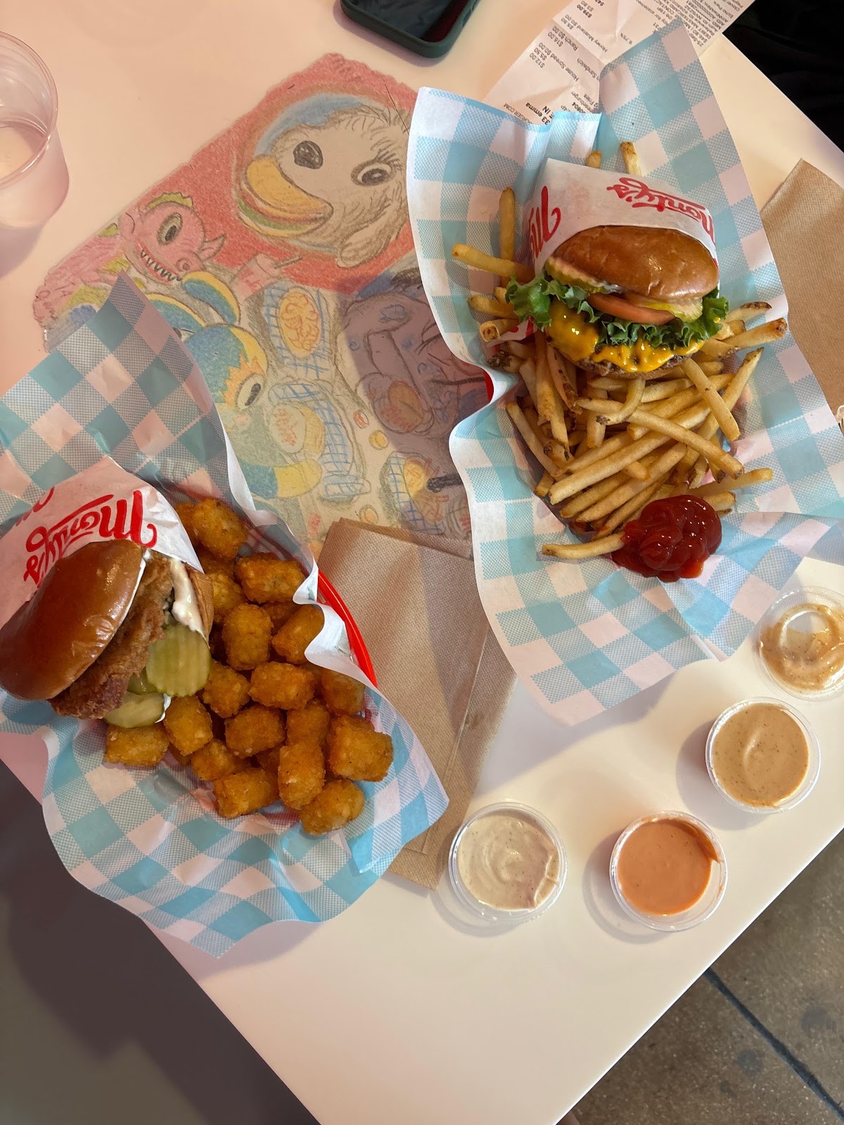 Monty's Good Burger Koreatown: food & drinks