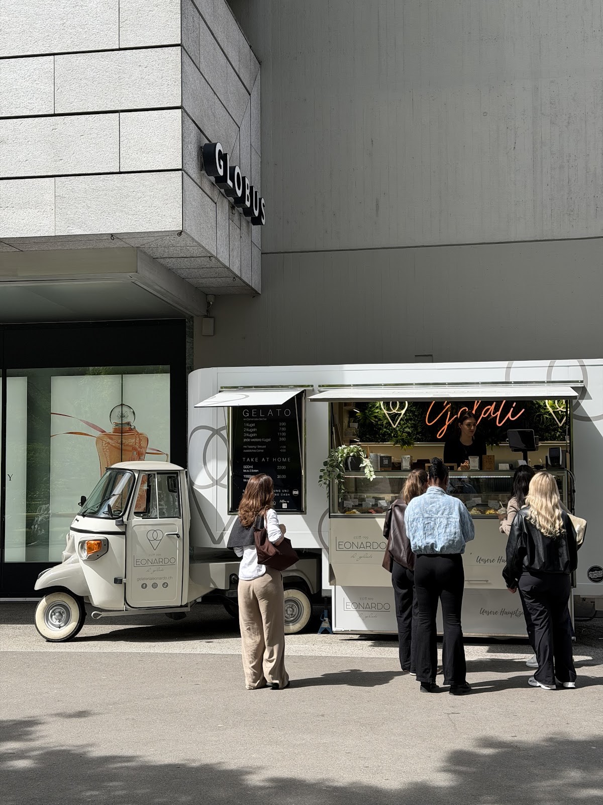 Gelateria Leonardo - Globus Bahnhofstrasse: the place