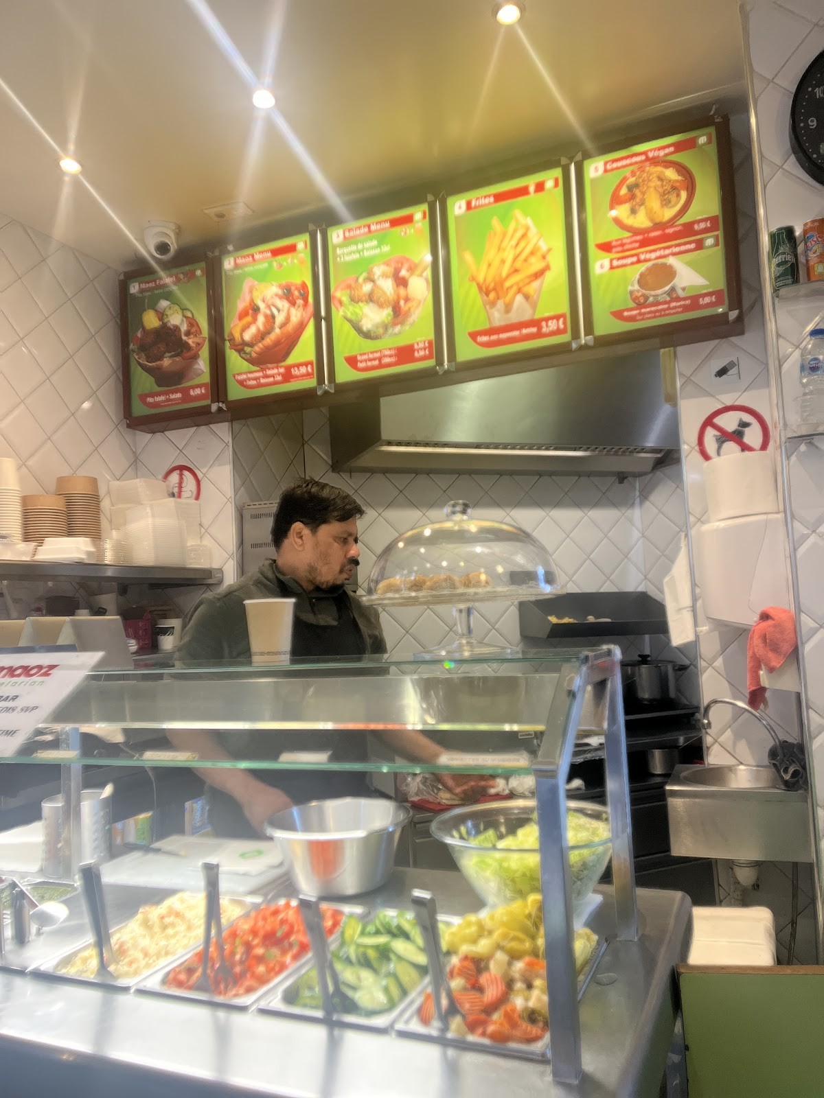 Maoz Falafel: the place