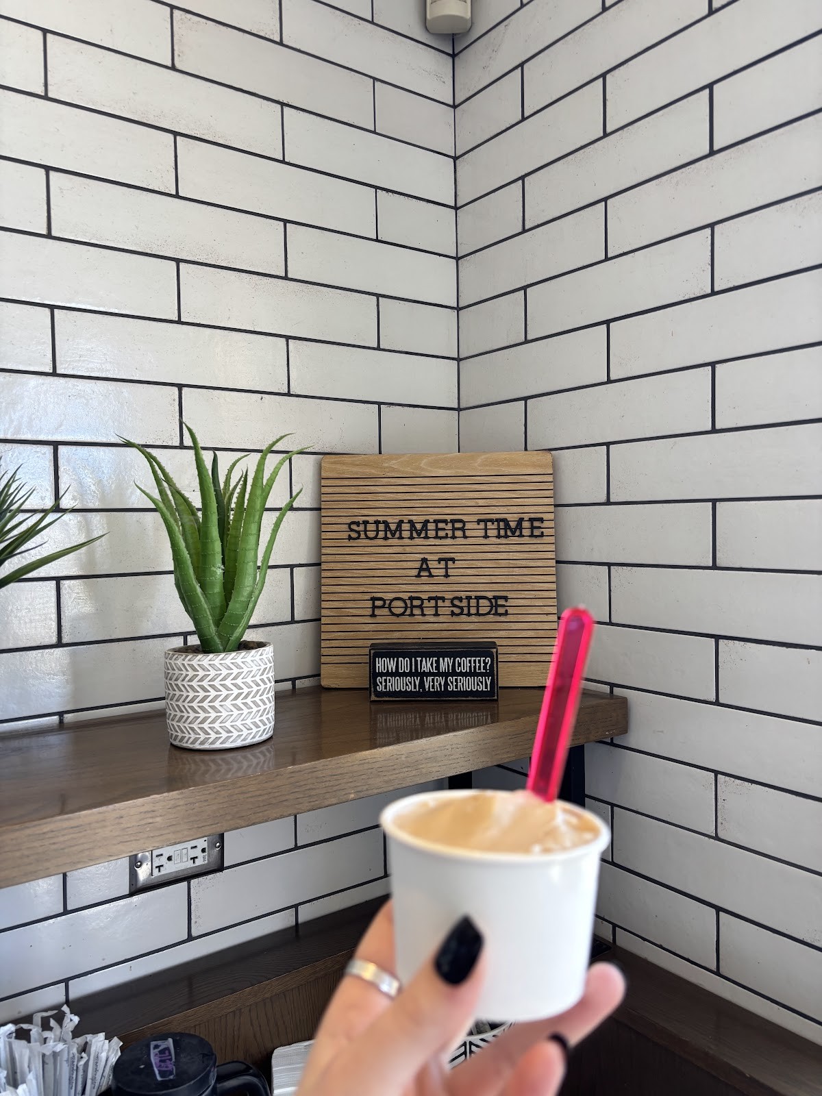 Portside Coffee and Gelato: the place