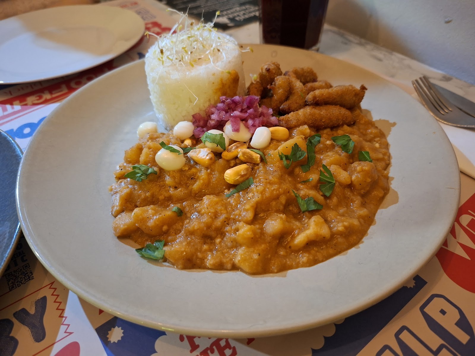 Los Andenes: food & drinks