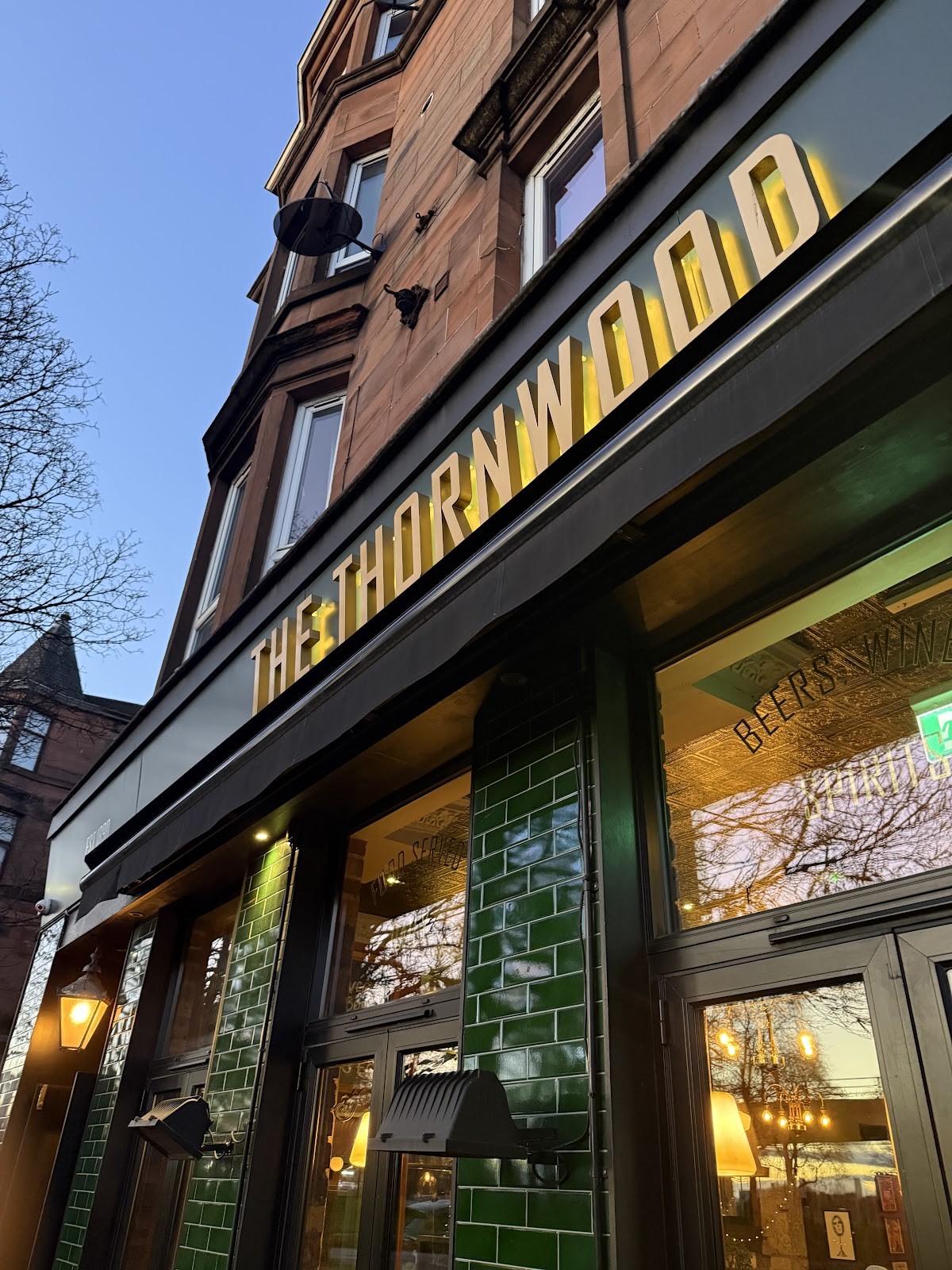 The Thornwood Bar: the place