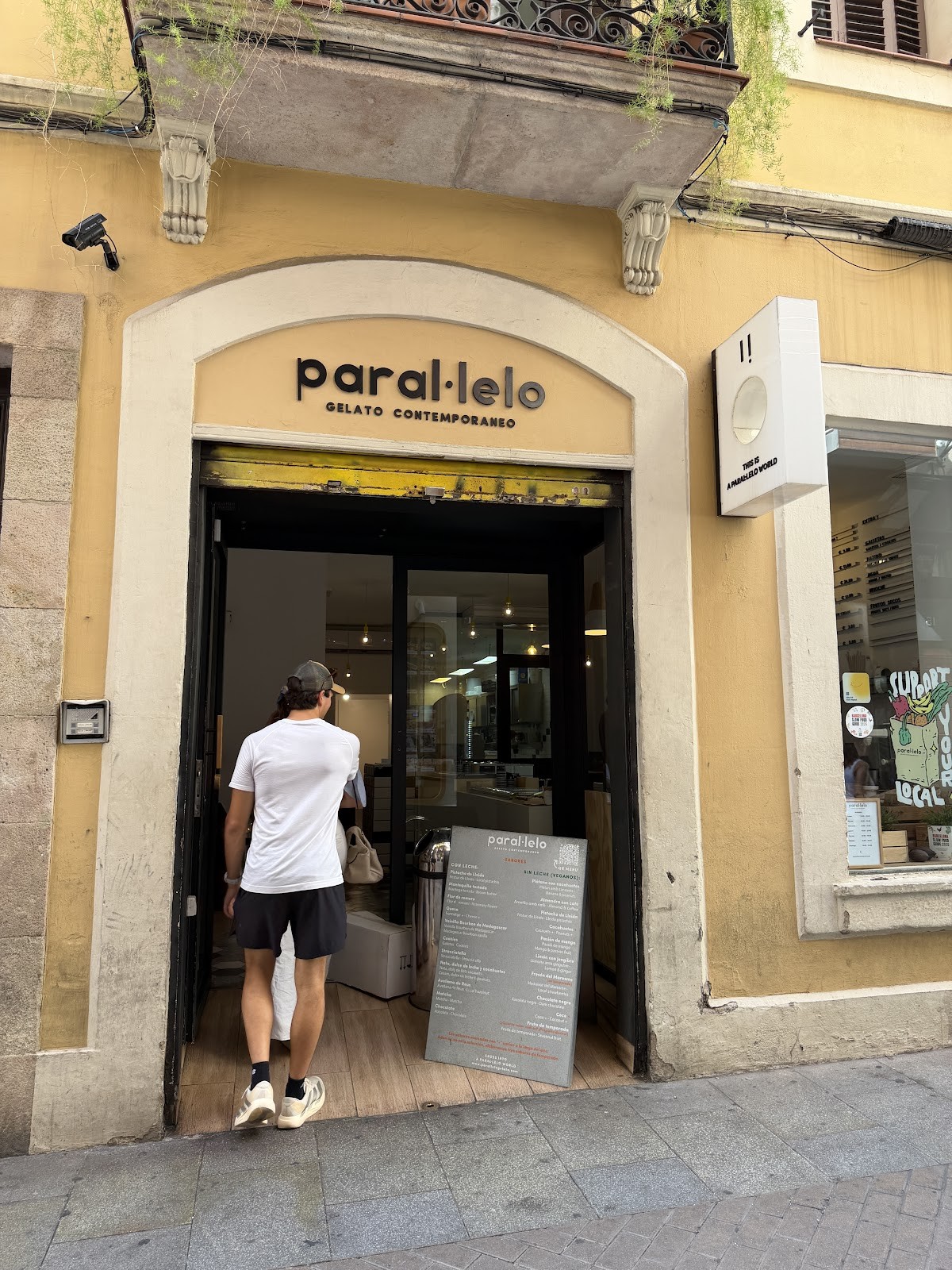 Paral·lelo Gelato Gràcia: the place