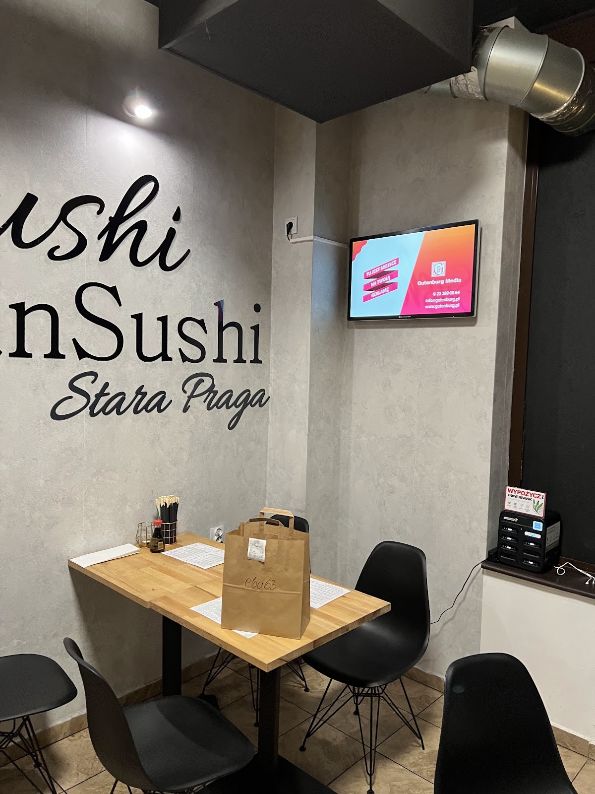 VegeSushi & PanSushi Praga: the place