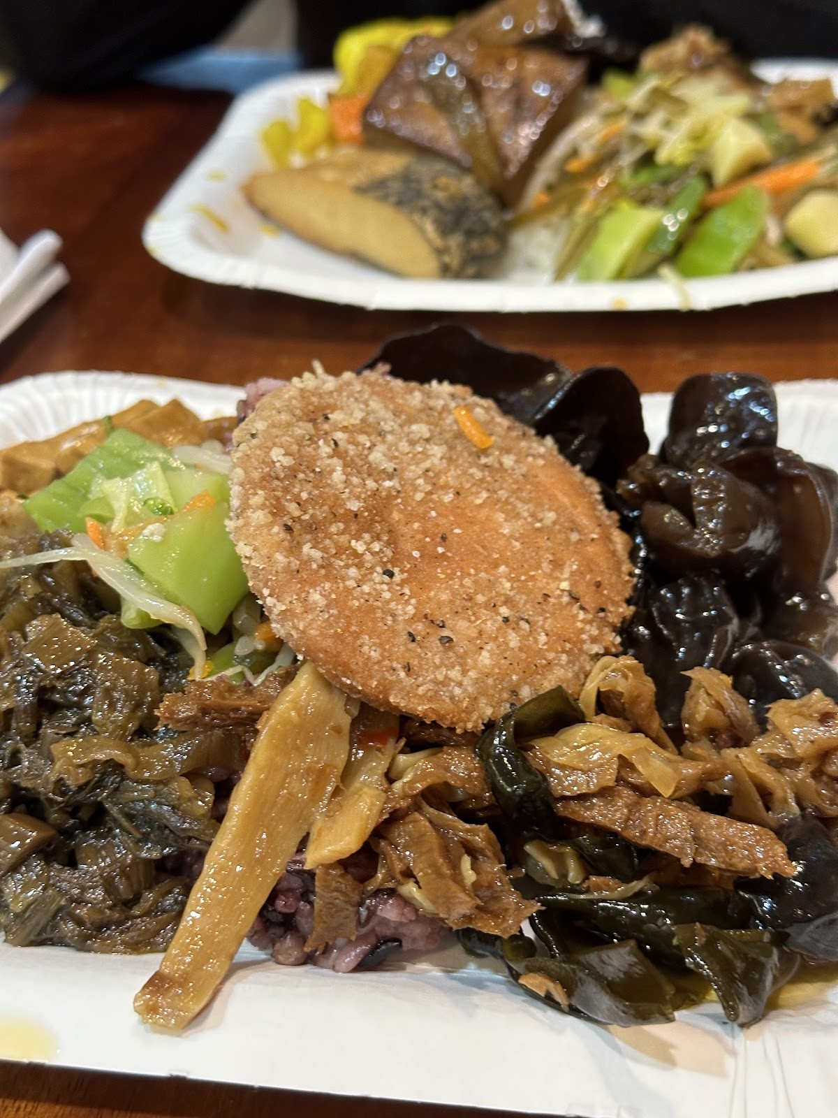 Fú Jù SùShí Guǎn 福聚素食館: food & drinks