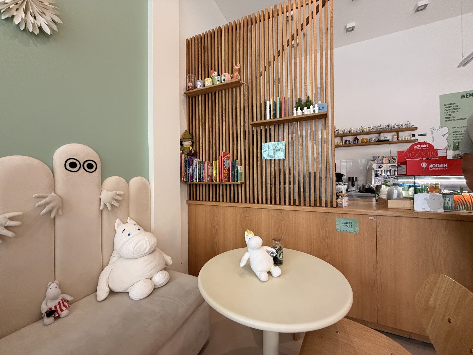 Moomin Café Warsaw: the place