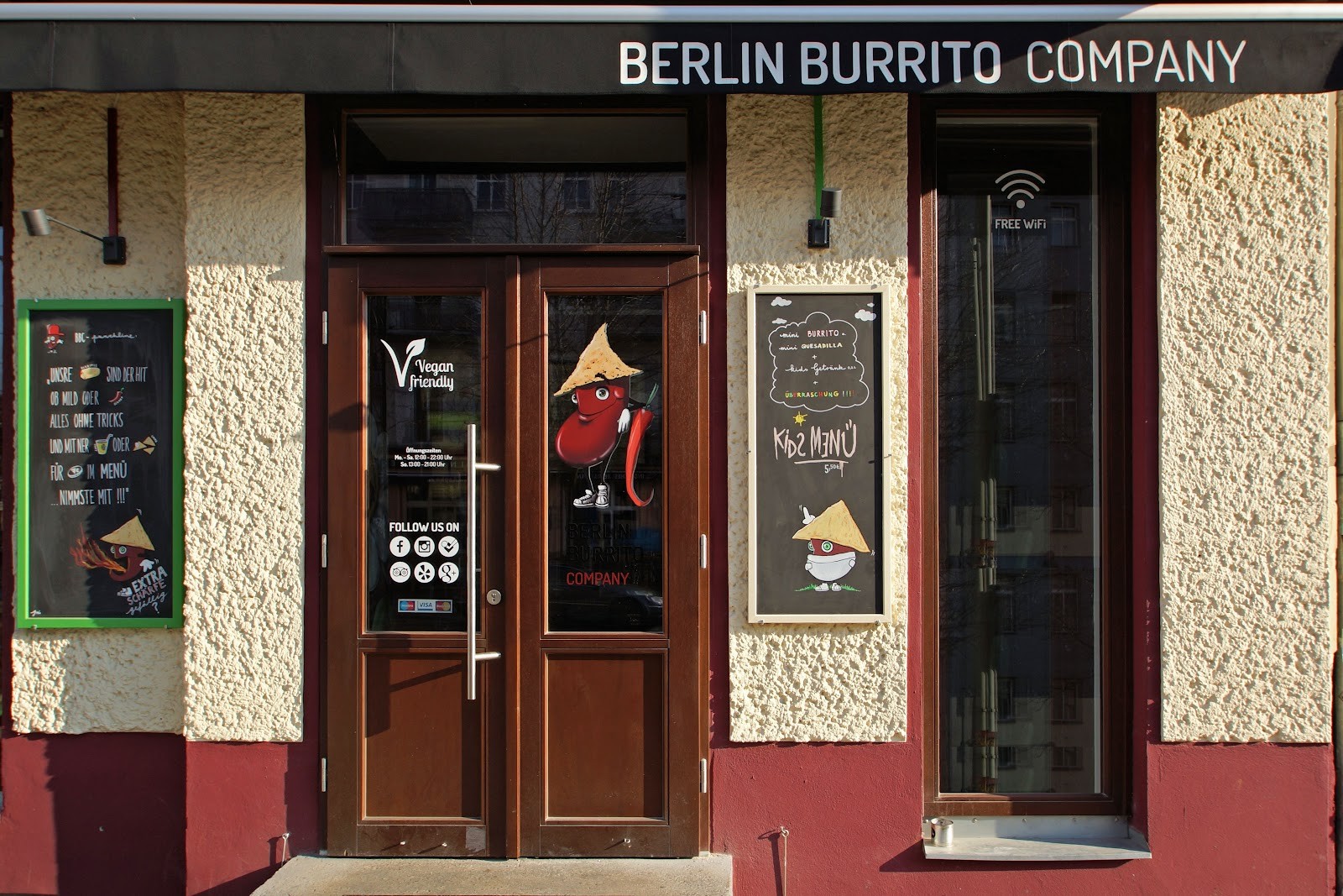 Berlin Burrito Company: the place