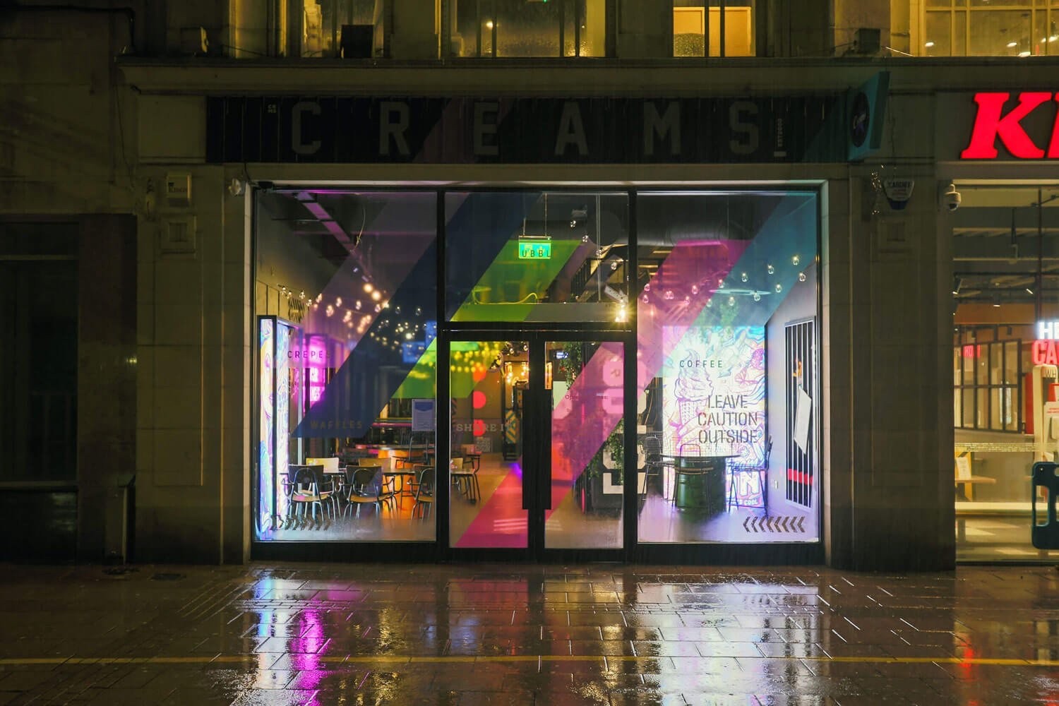 Creams Cafe Cardiff: the place