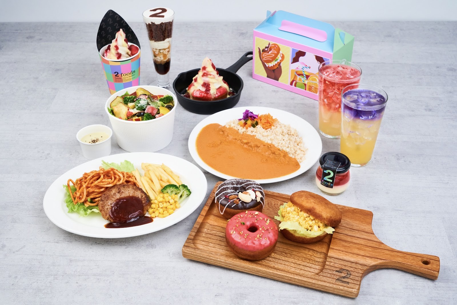 2foods Vegan restaurant Ginza: food & drinks