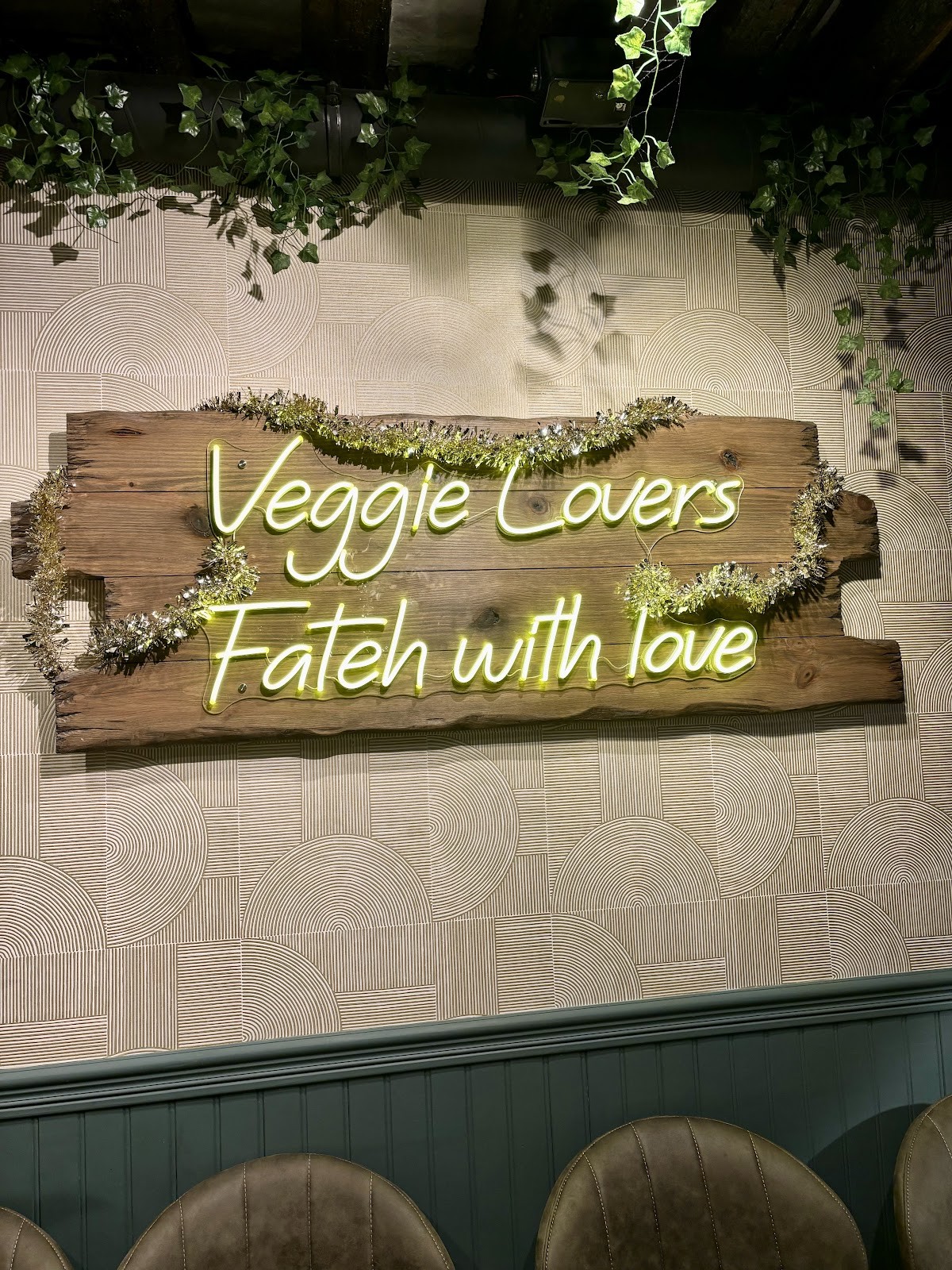 Veggie lovers: the place