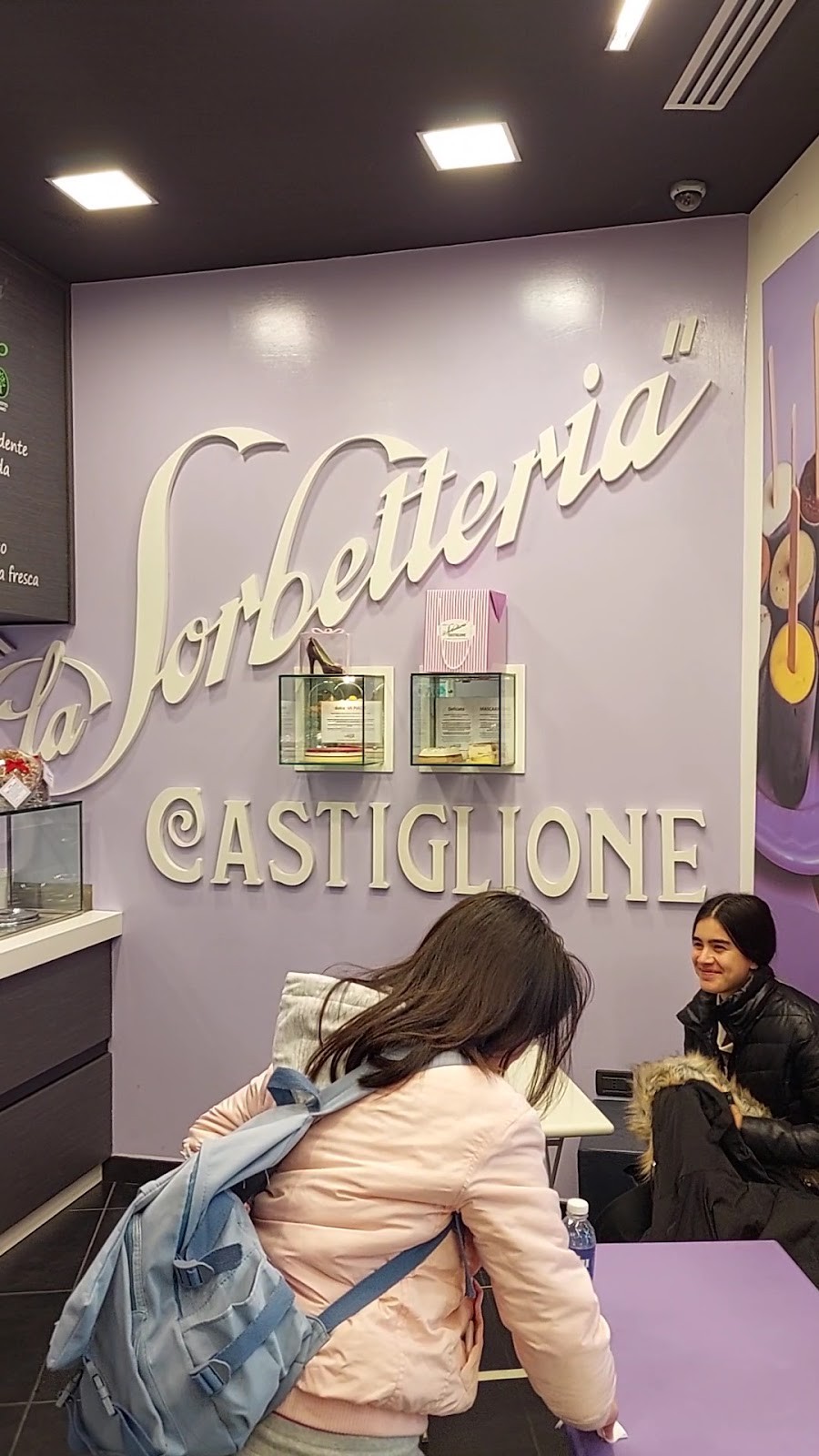 La Sorbetteria Castiglione: the place