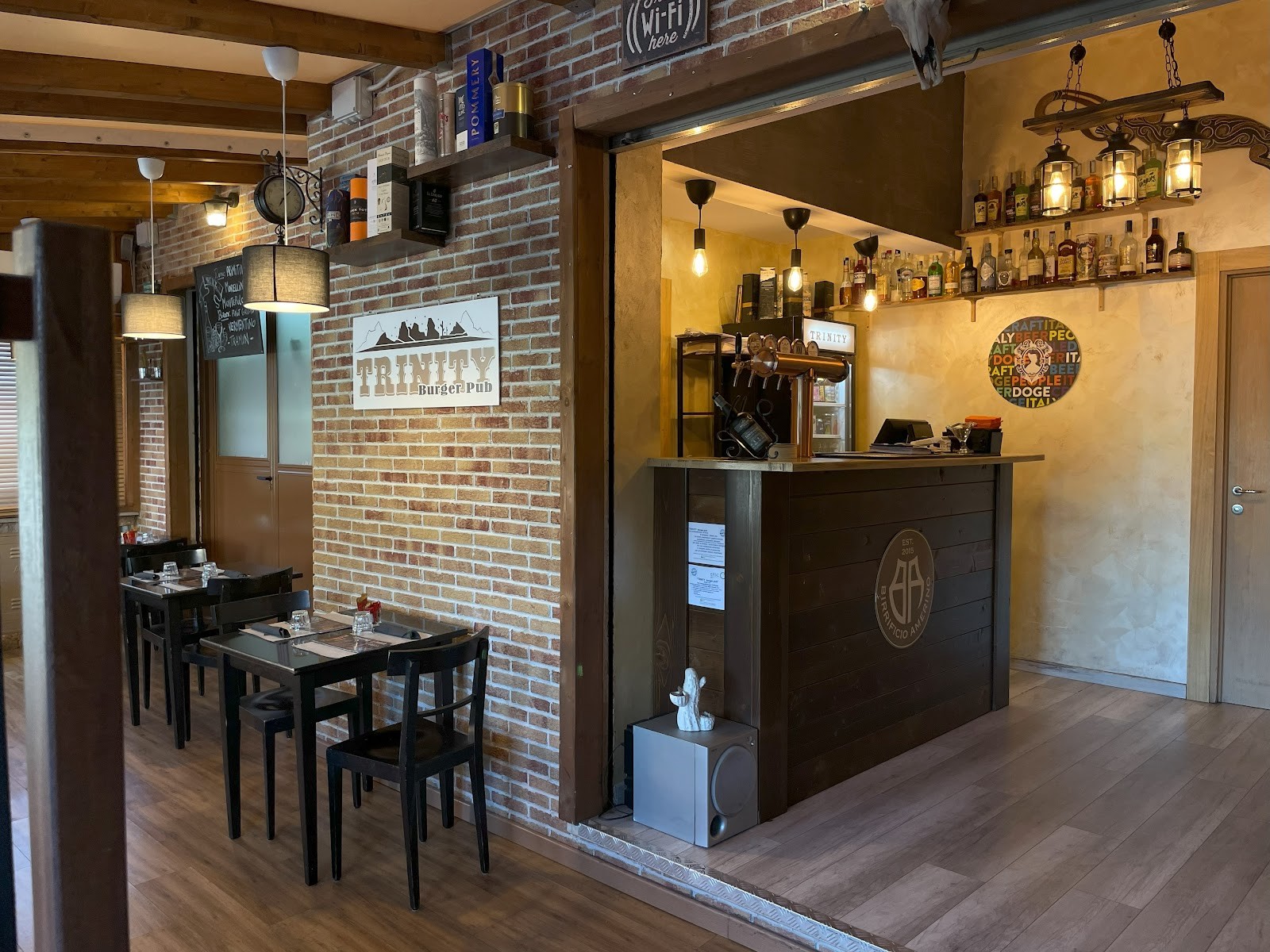 Trinity Burger Pub: the place