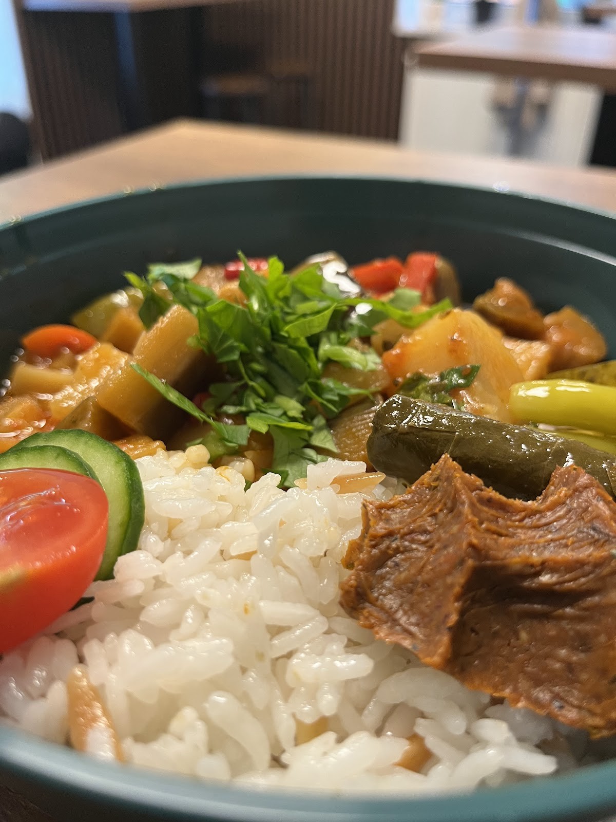 Grüne Theke: food & drinks