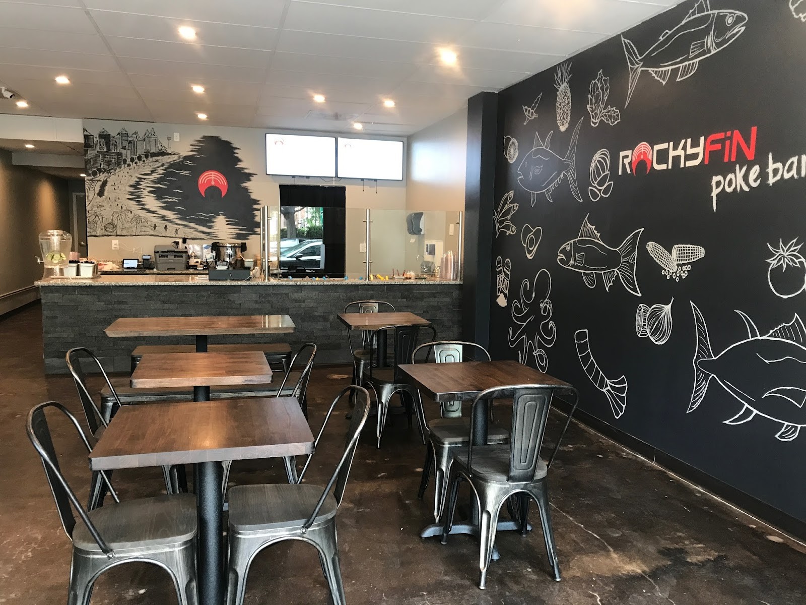 Rocky Fin Poke Bar: the place