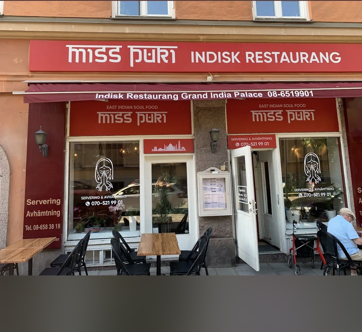 Miss Puri Indian Restaurant: the place