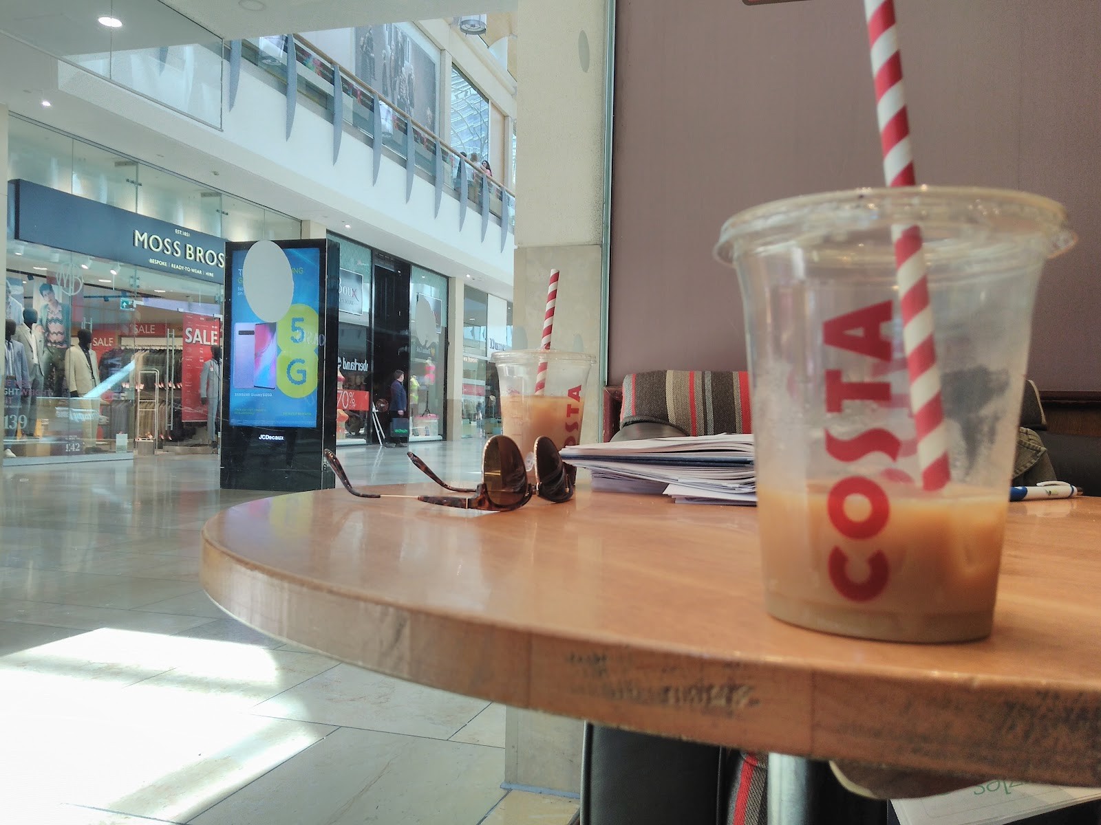 Costa Coffee: the place