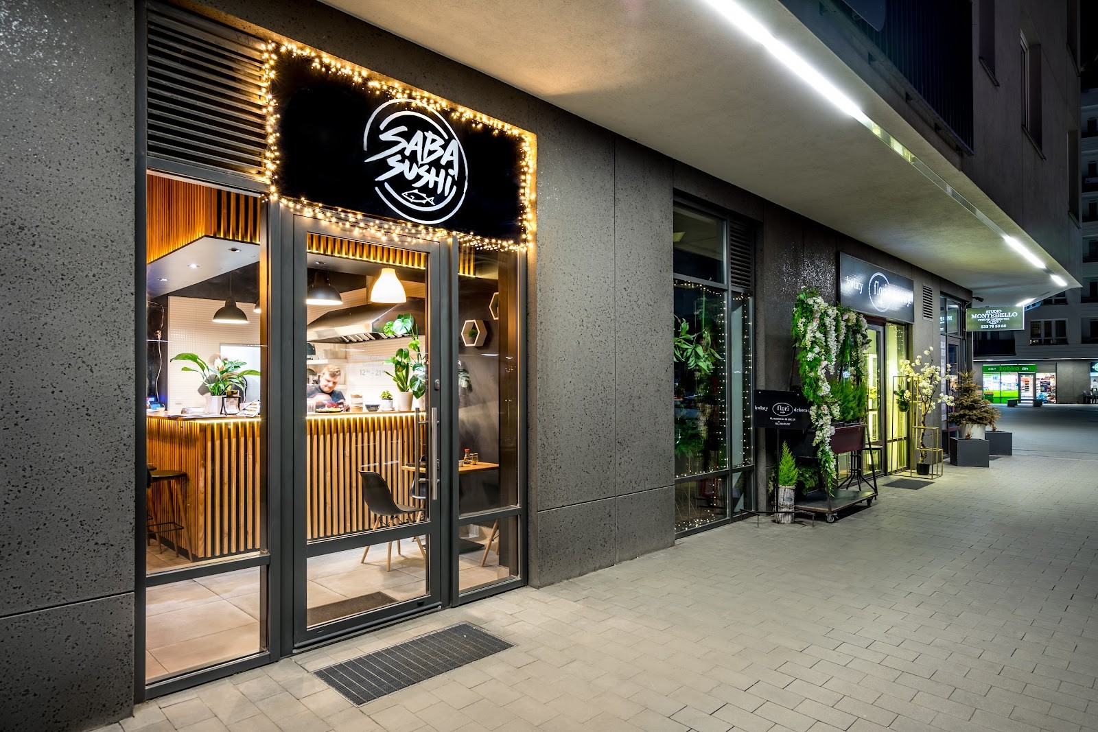 Saba Sushi: the place