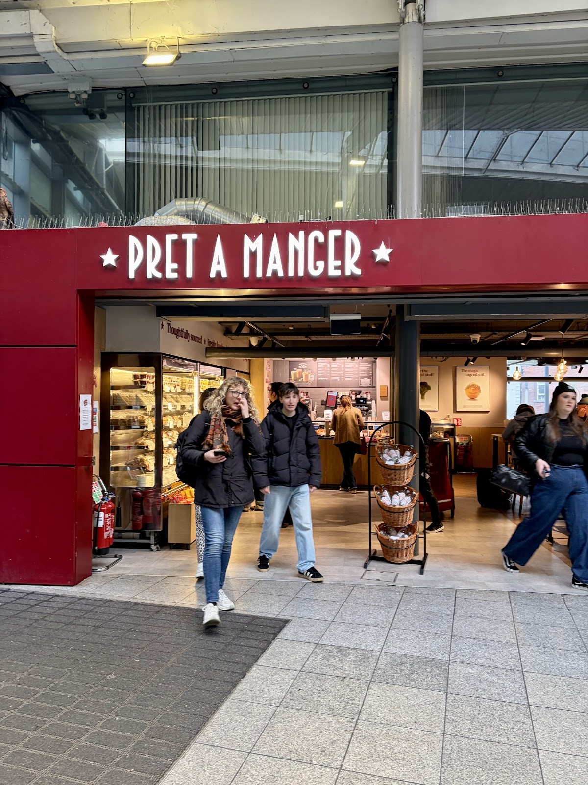Pret A Manager - Connolly Station: the place