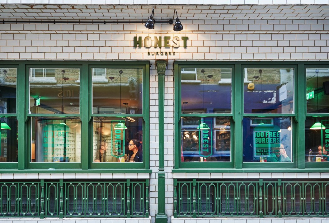 Honest Burgers Warren St: the place