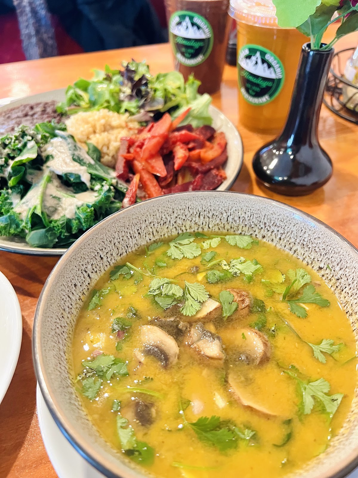 Himalaya Vegan & Organic Restaurant: food & drinks