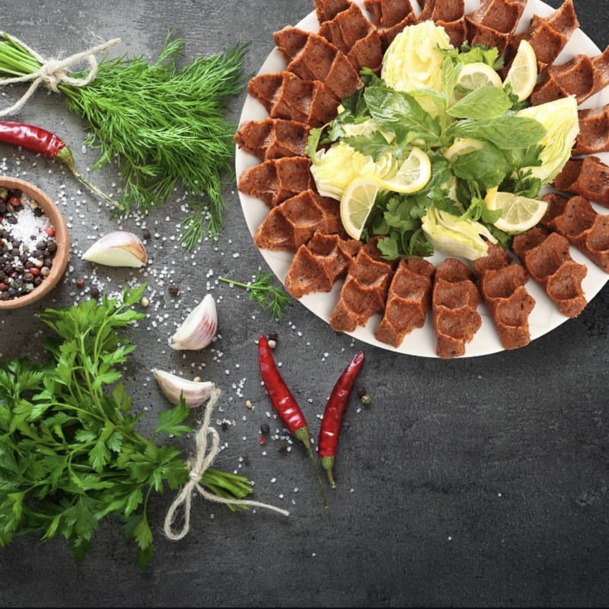 Oses Cigköfte: food & drinks