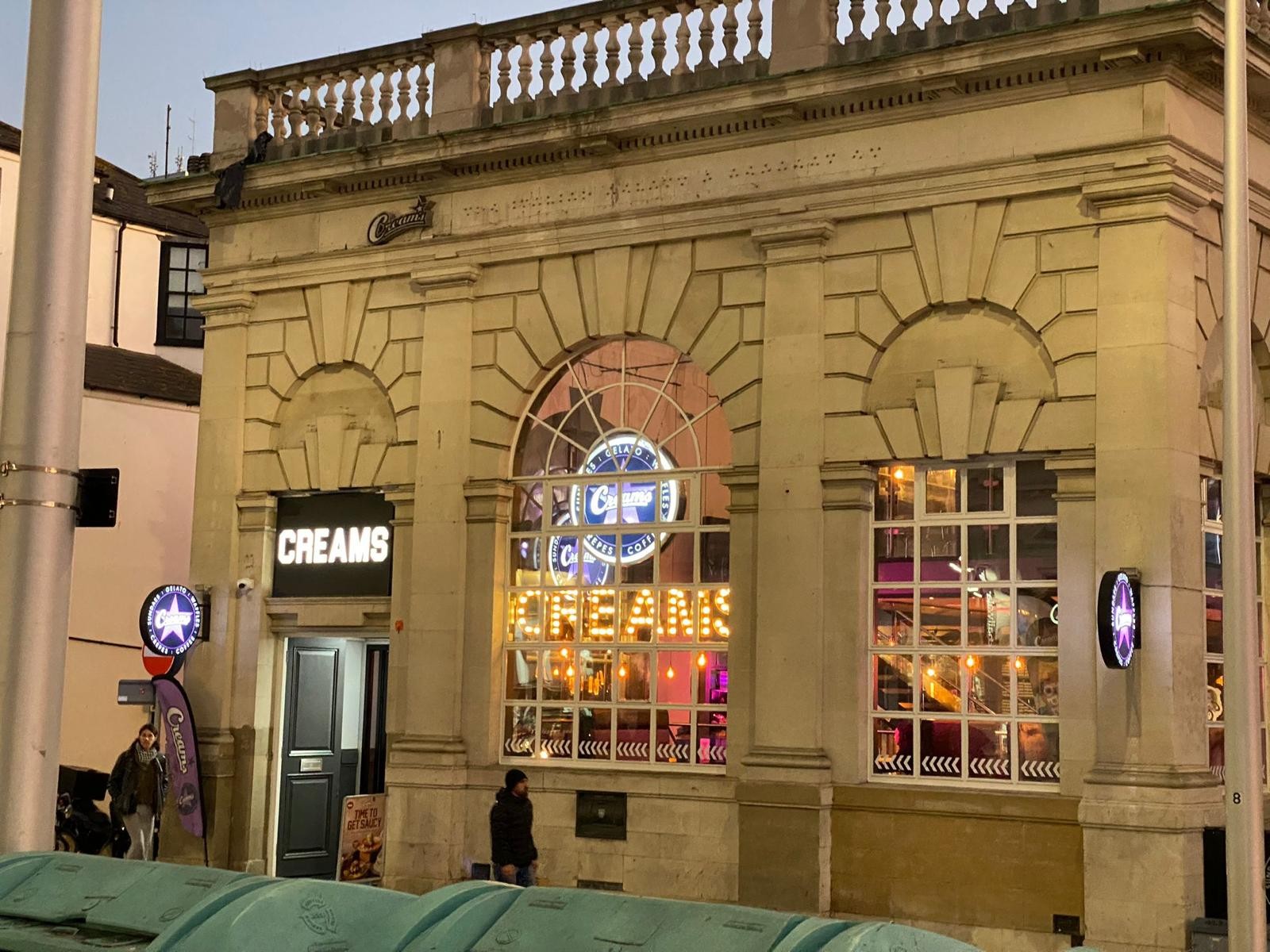 Creams Cafe Brighton: the place