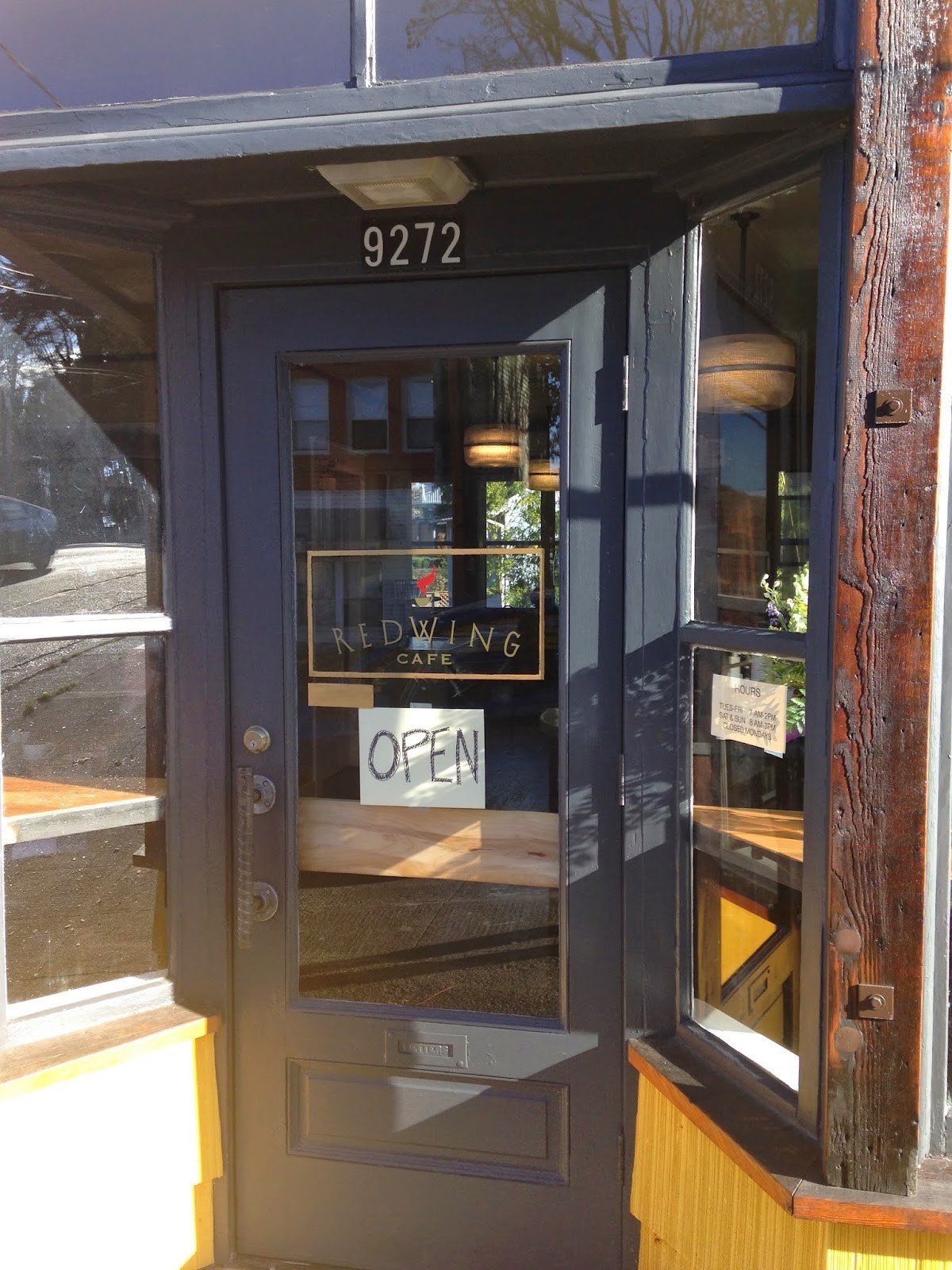 Redwing Cafe: the place