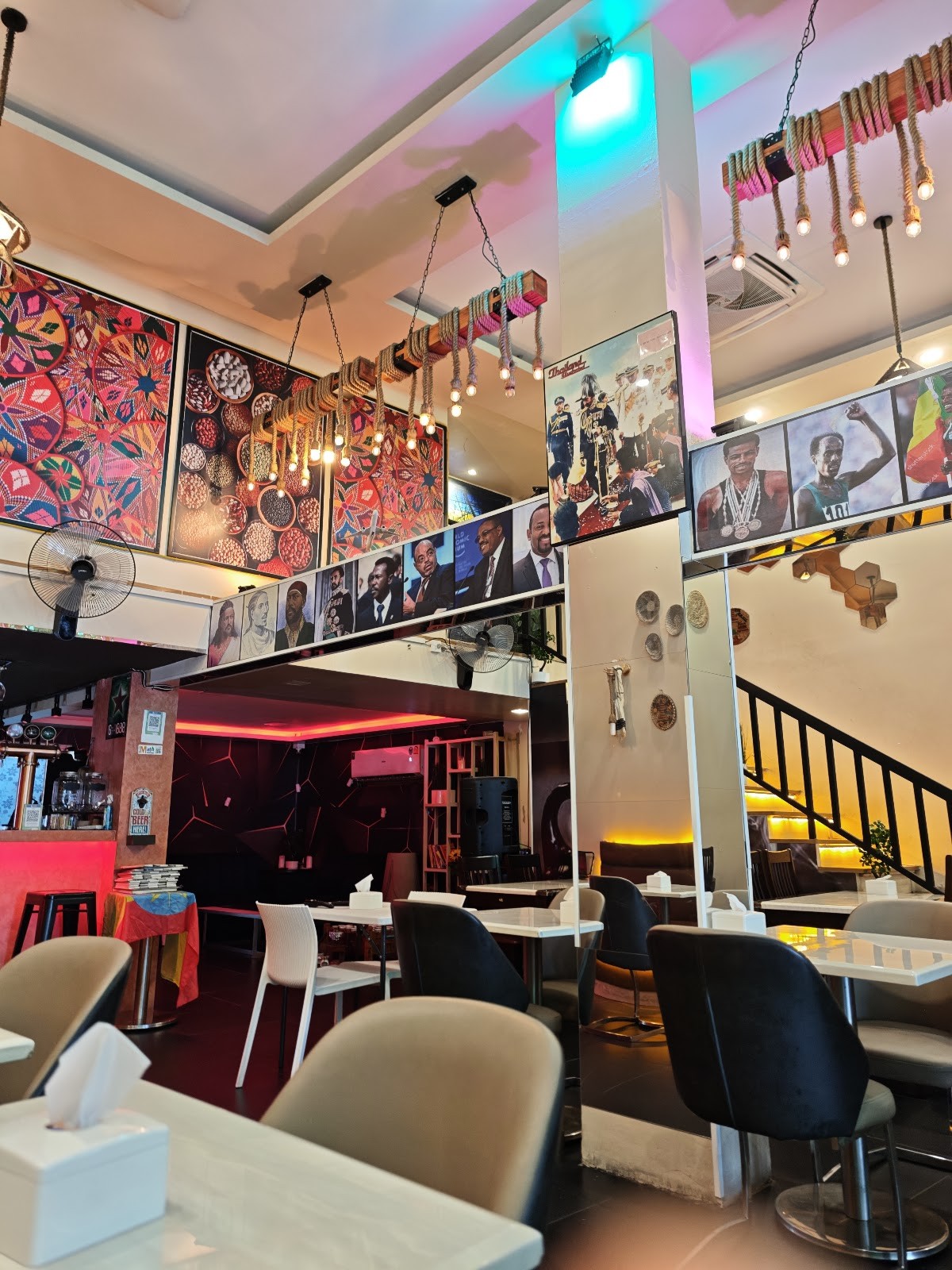 Taye Ethiopian Restaurant: the place