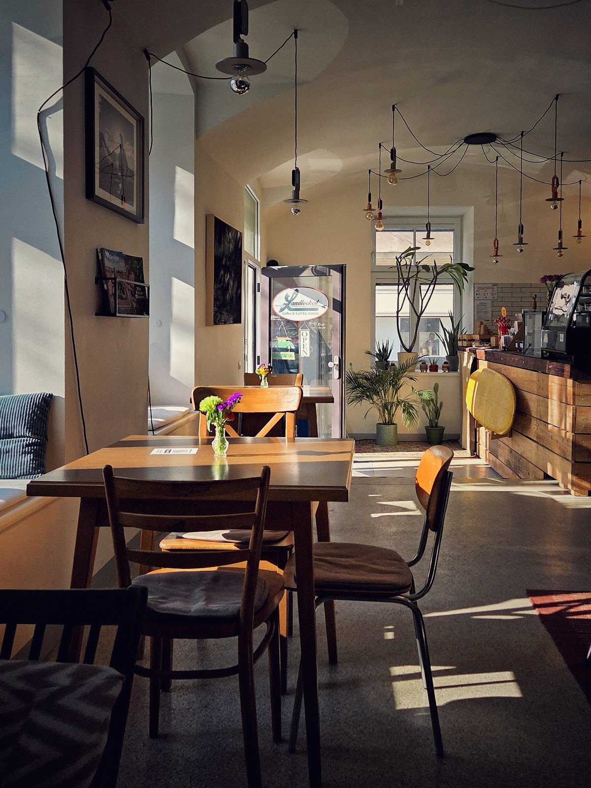 Landlocked - Coffee and Surf Co. Vienna: the place