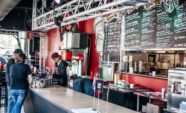 Portland Burger: the place