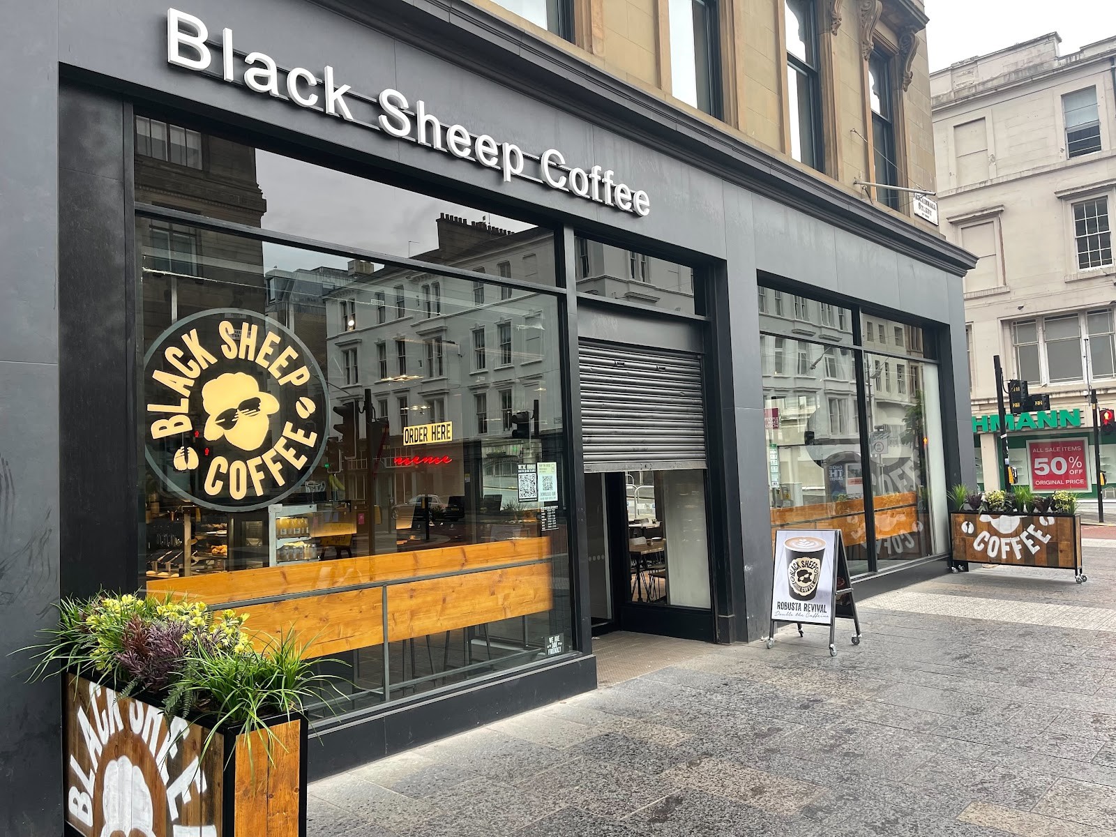 Black Sheep Coffee - 254 Sauchiehall Street: the place
