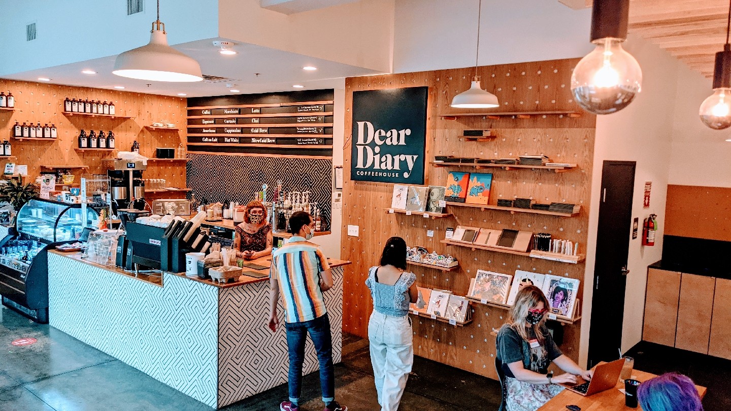 Dear Diary Coffee: the place