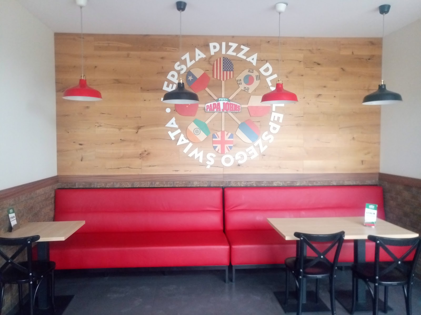 Papa John's: the place