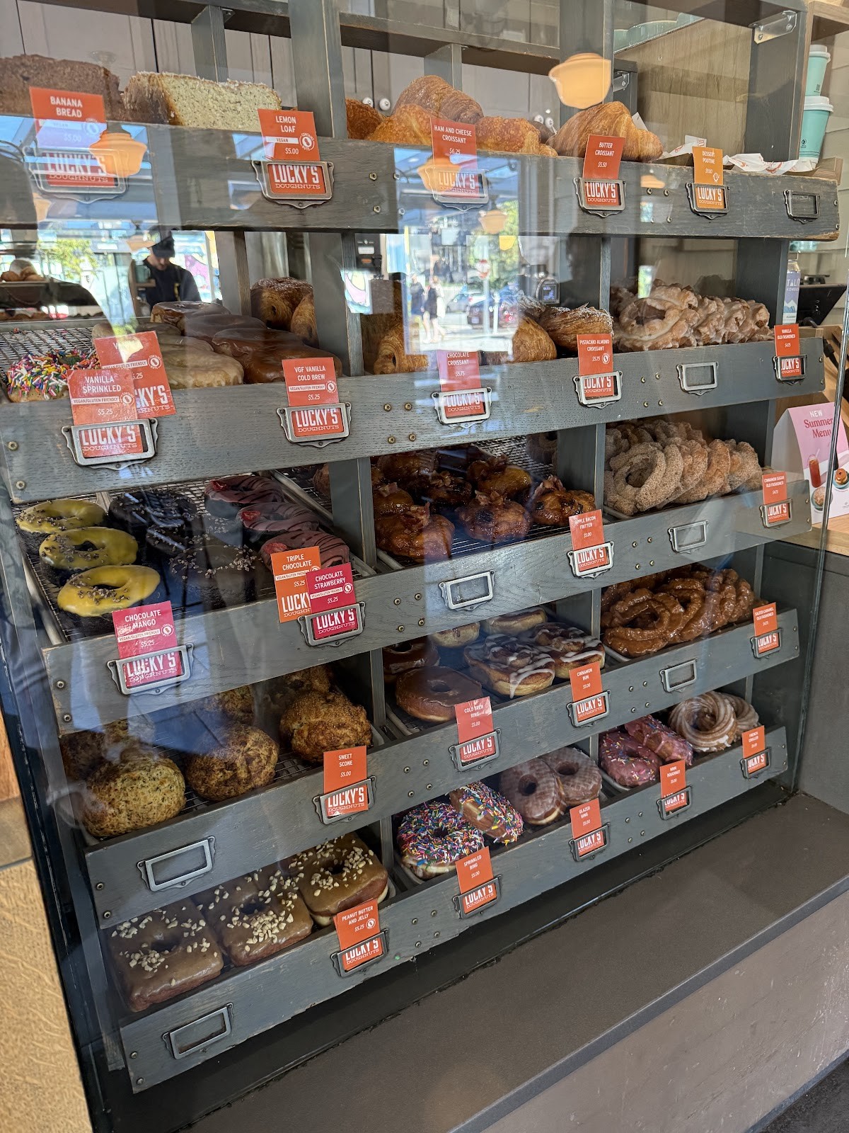 49th Parallel Café & Lucky's Doughnuts - West 4th: the place