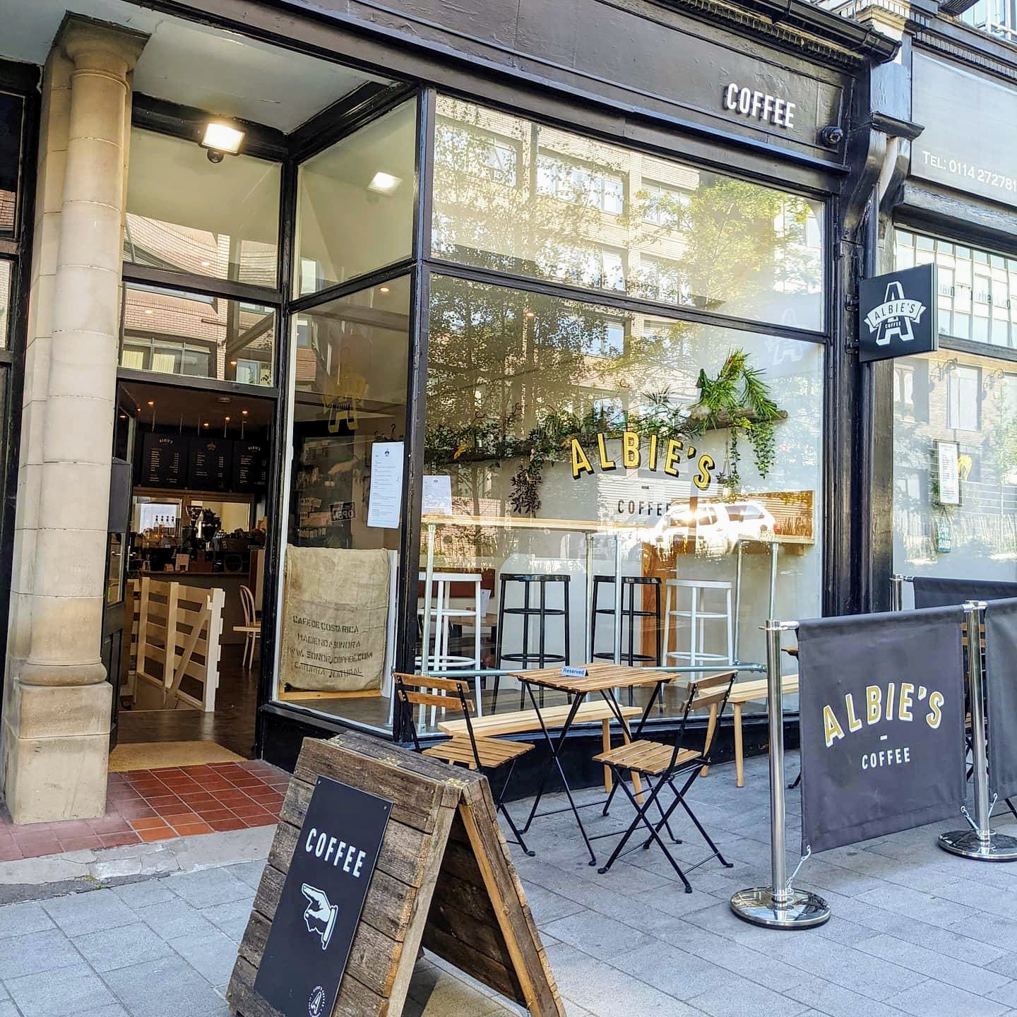 Albie's Coffee: the place