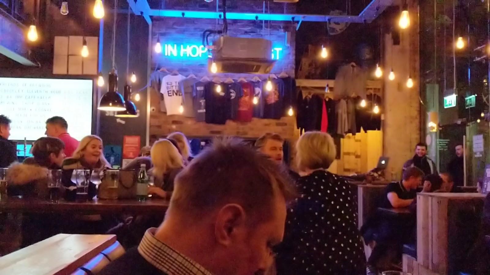 BrewDog Manchester Peter Street: the place